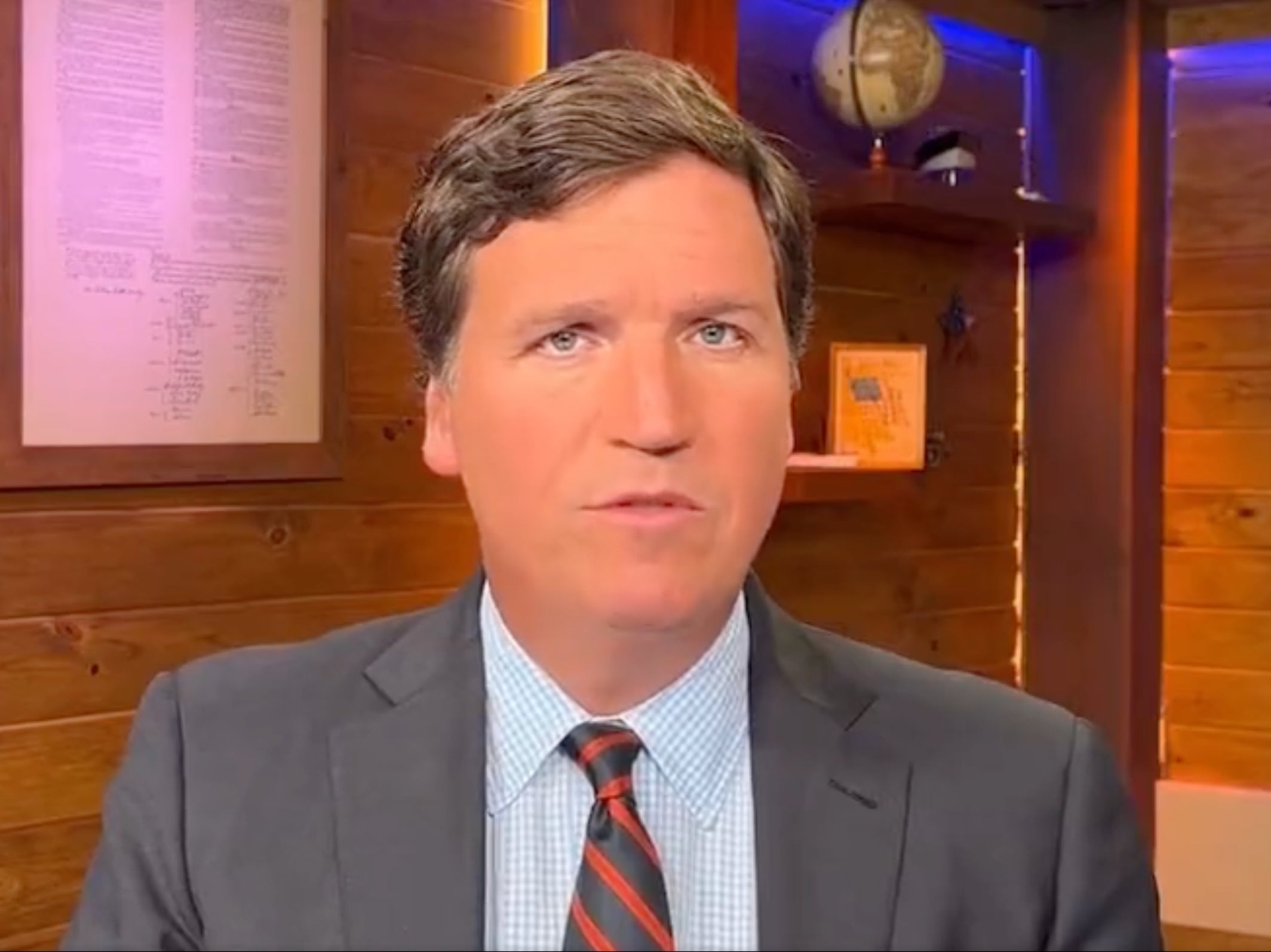 Tucker Carlson news – live: Sacked Fox News star breaks silence to call TV debates ‘stupid’