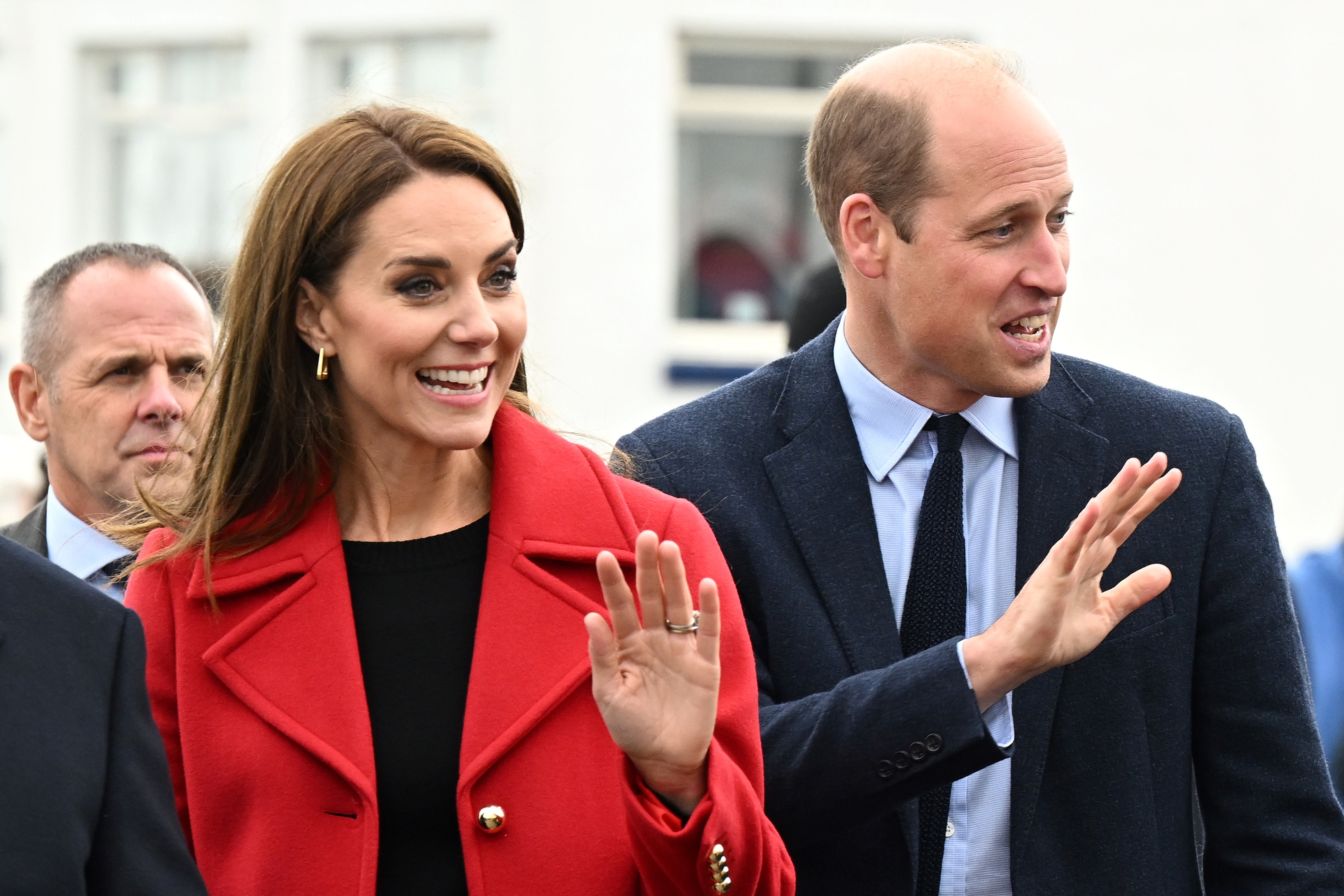 The Prince and Princess of Wales will greet the public in the South Wales Valleys (PA)