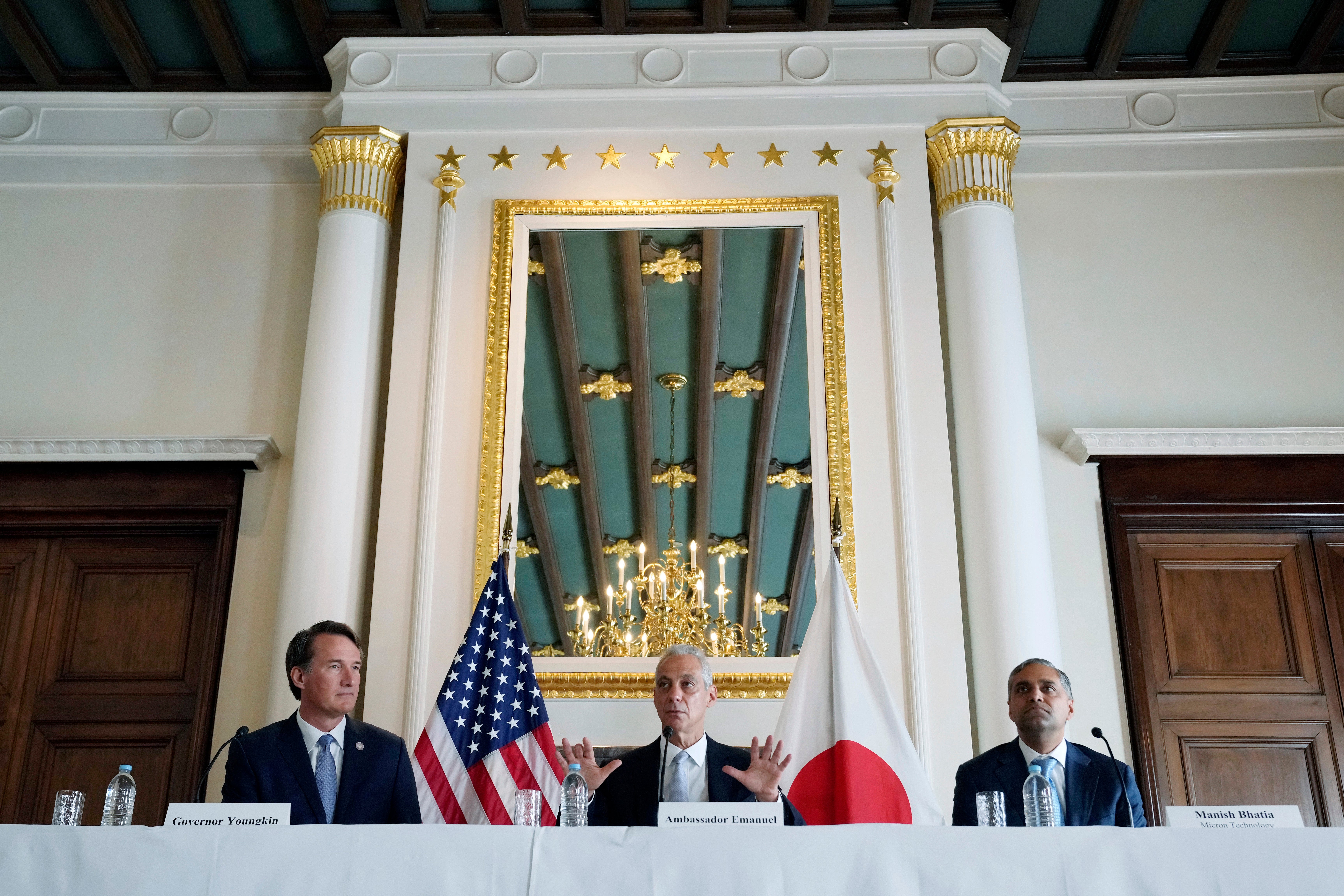 Japan US Virginia Governor