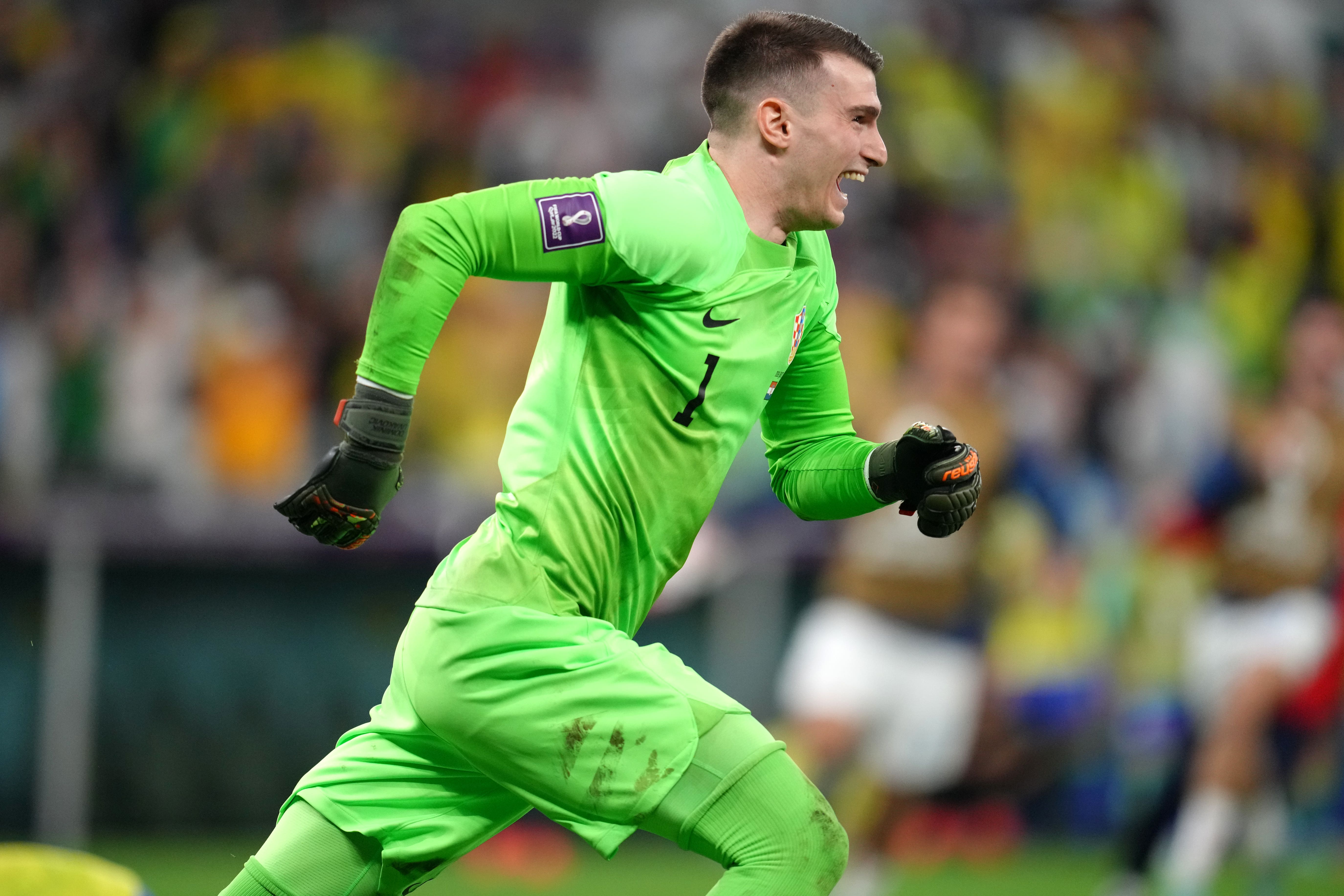 Croatia goalkeeper Dominik Livakovic (Nick Potts/PA)