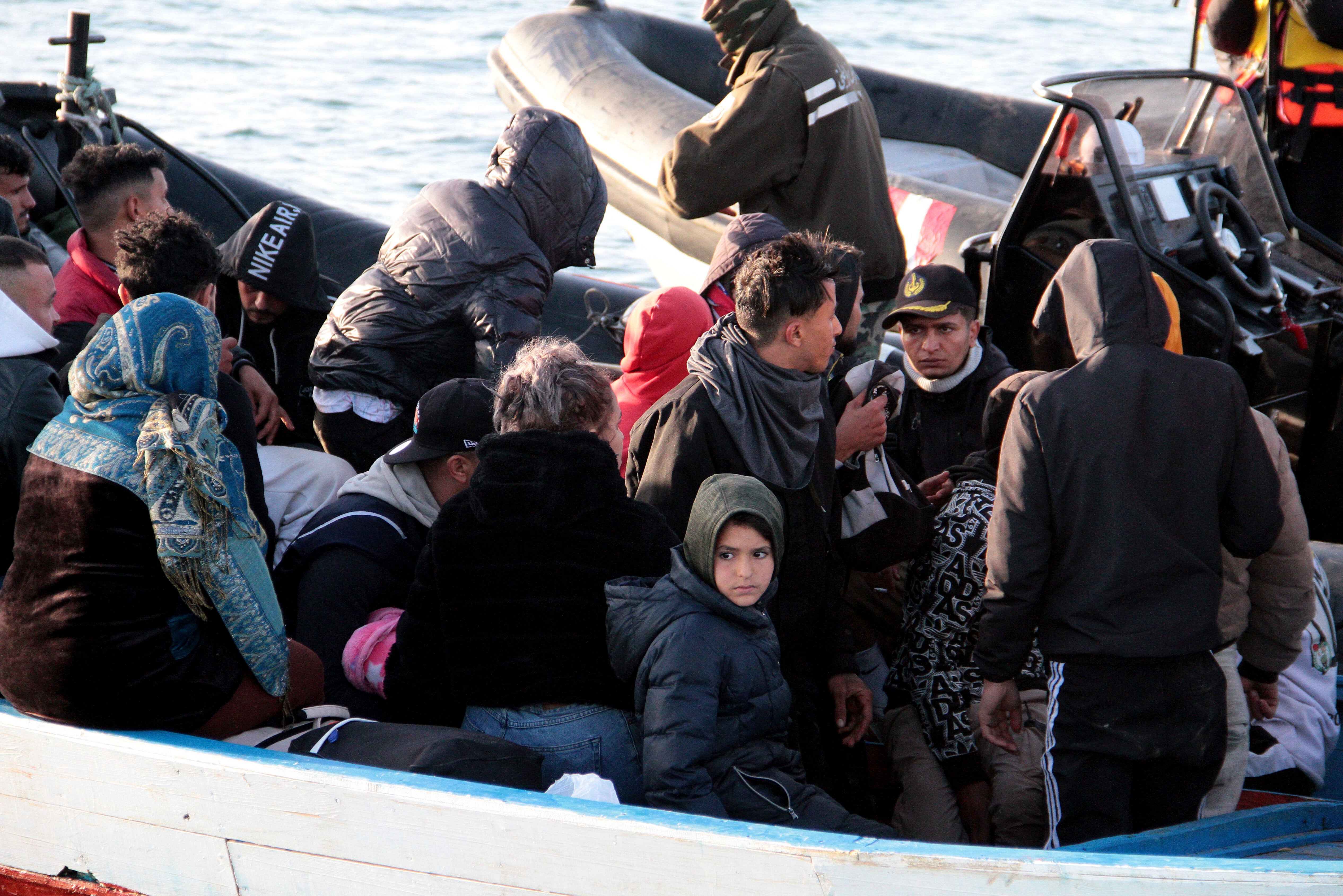 Tunisia Migrants at Sea