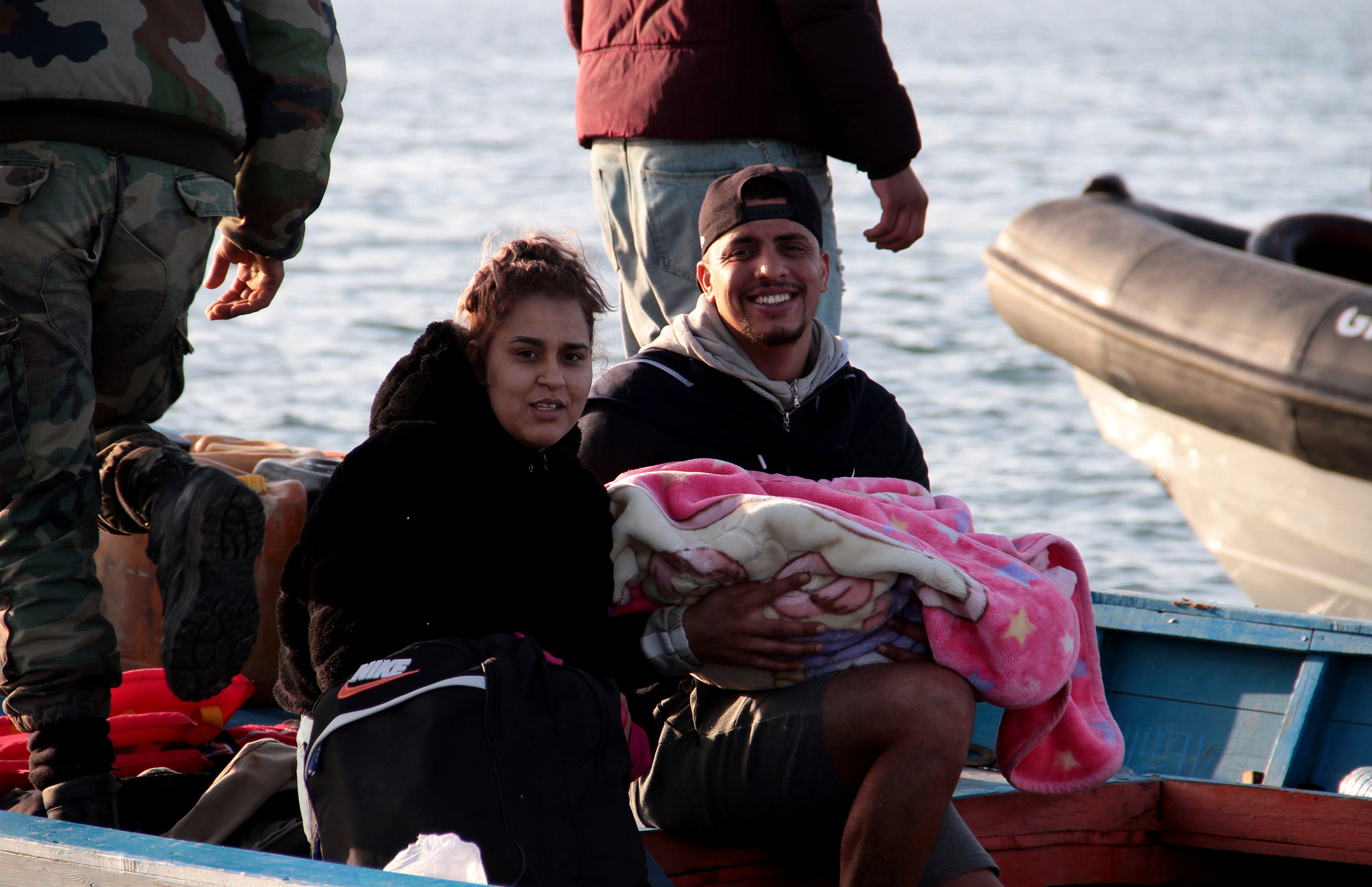 Tunisia Migrants at Sea