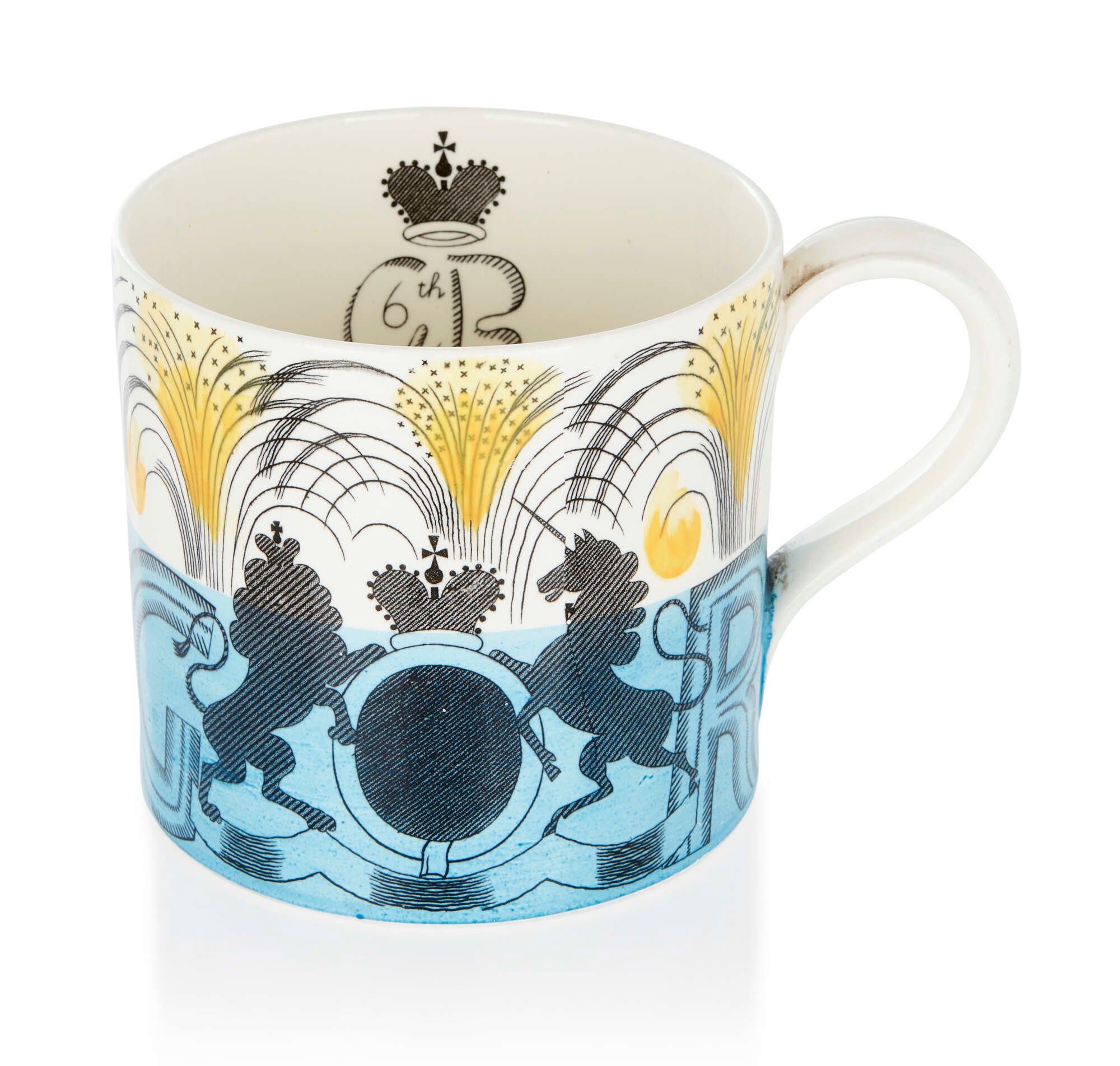 Wedgwood x Eric Ravilious mug, sold at Roseberys for £845