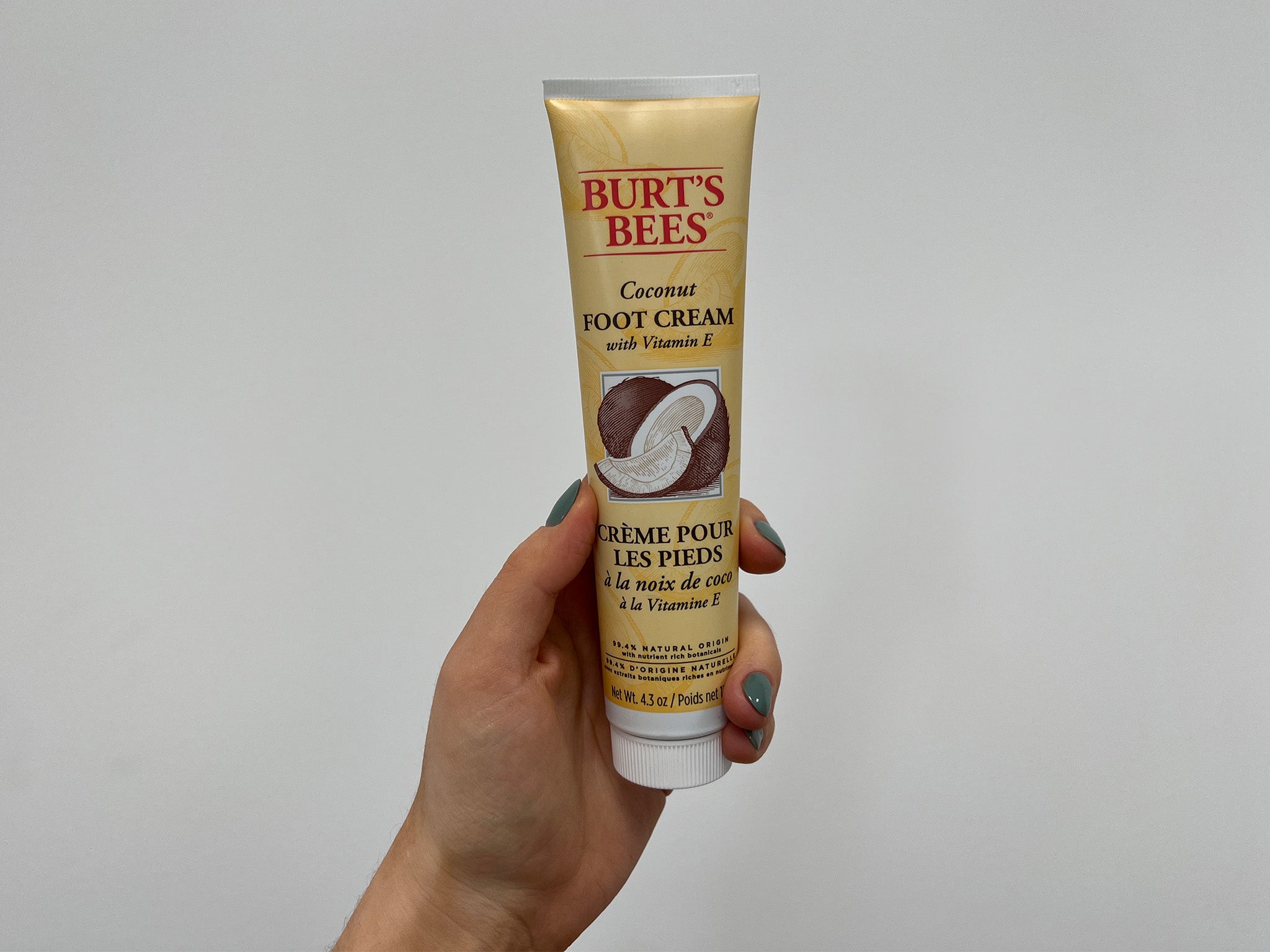 Burt’s Bees foot cream for cracked heels and dry skin 