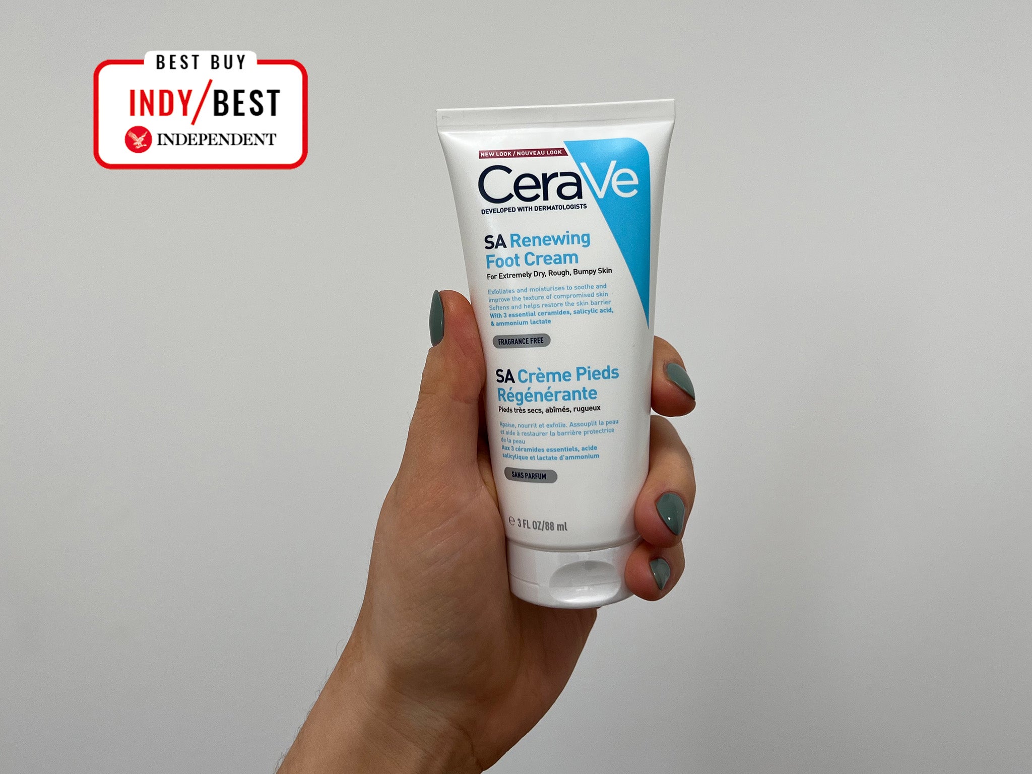 CeraVe renewing foot cream