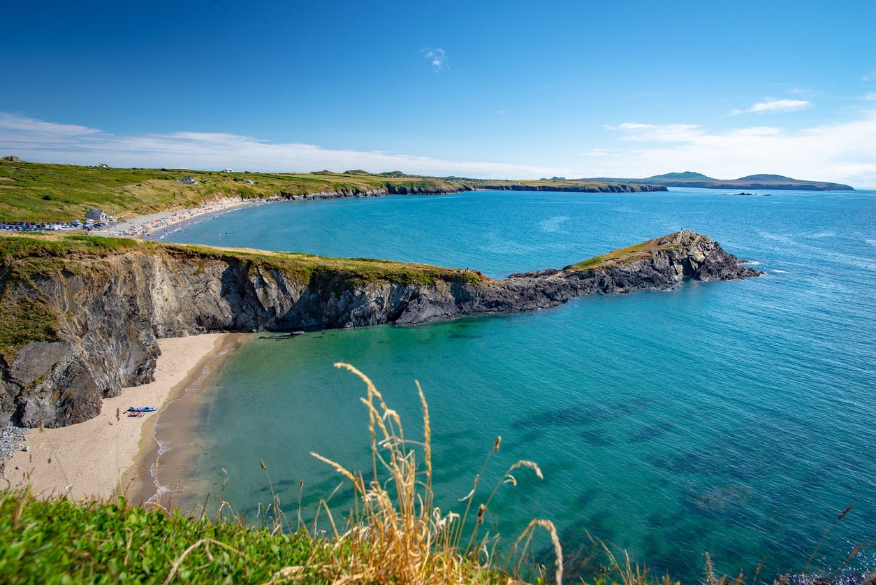 A beach at St David’s