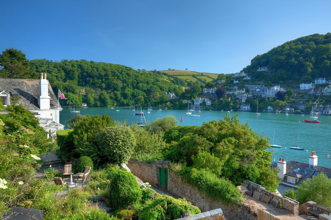 The Dart Estuary in Dartmouth