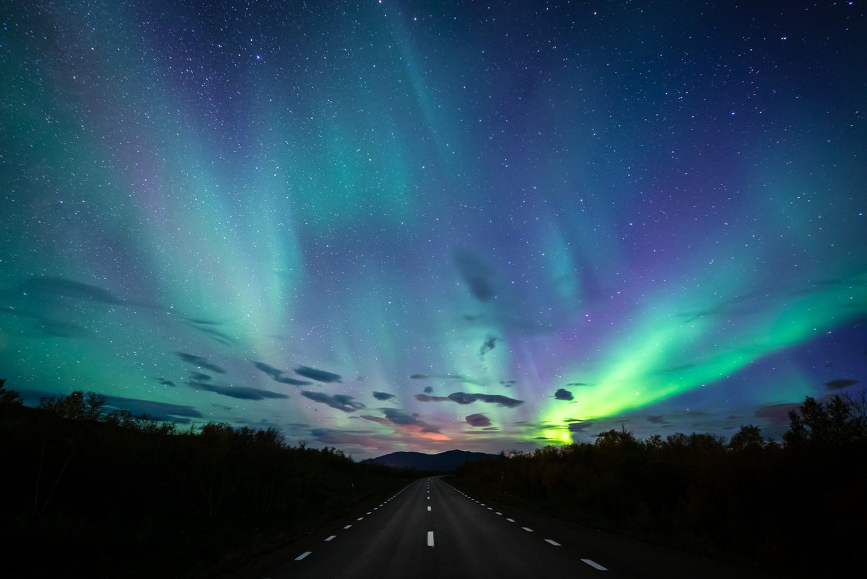 Abisko National Park receives no light pollution