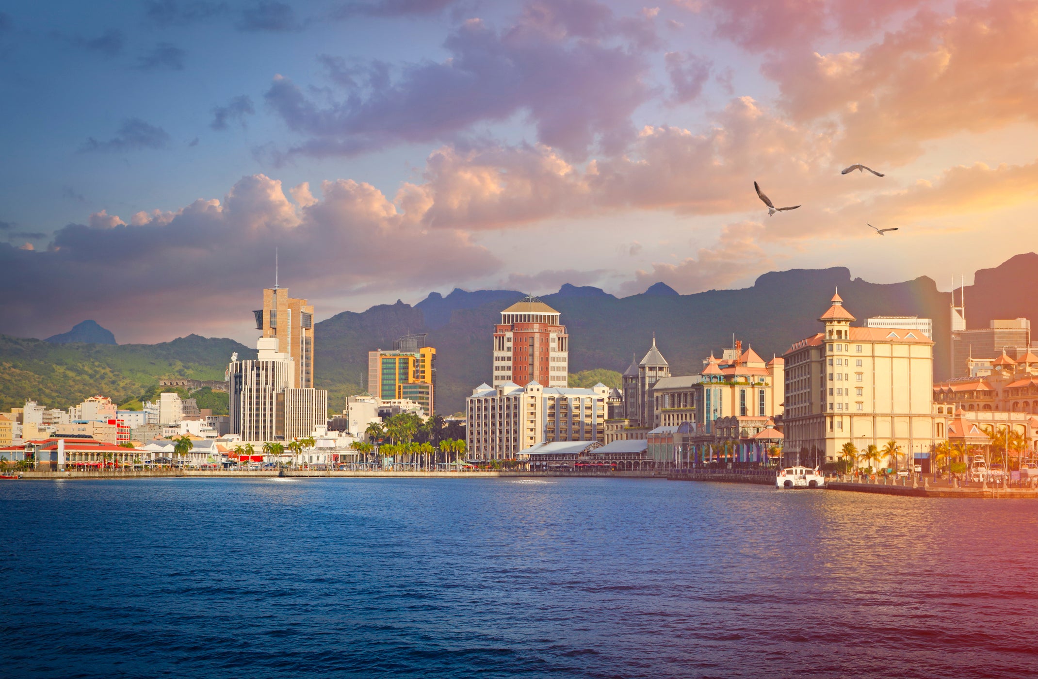 Port Louis, the capital of Mauritius, is home to some wonderful French colonial buildings