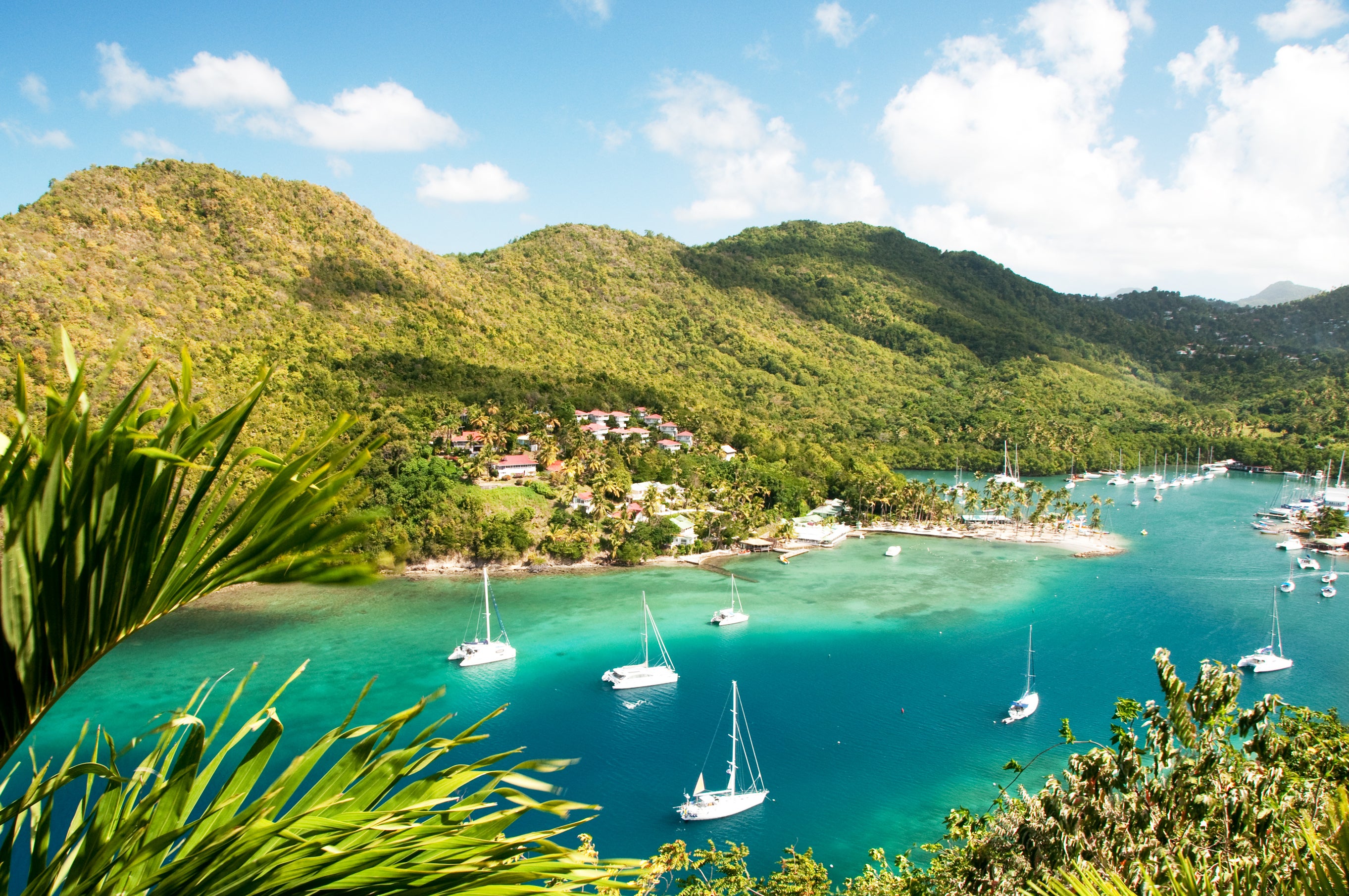 There’s no shortage of natural beauty in St Lucia