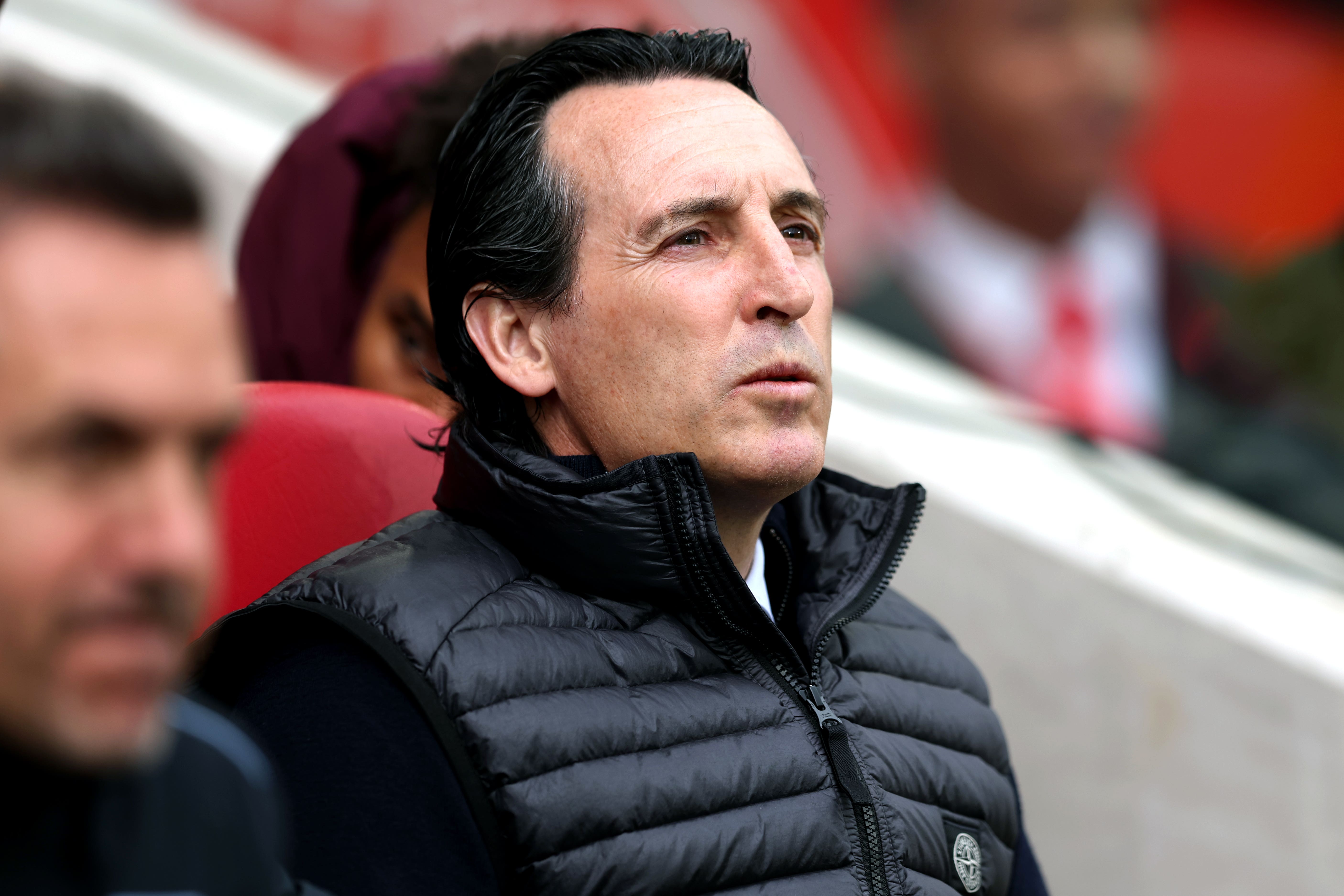 Aston Villa manager Unai Emery is relishing his side’s trip to top-four rivals Manchester United on Sunday (Kieran Cleeves/PA)