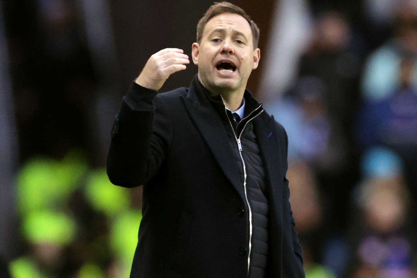 Michael Beale has urged Rangers to grab their one chance of silverware by beating Celtic in the Scottish Cup semi-final (Steve Welsh/PA Images).