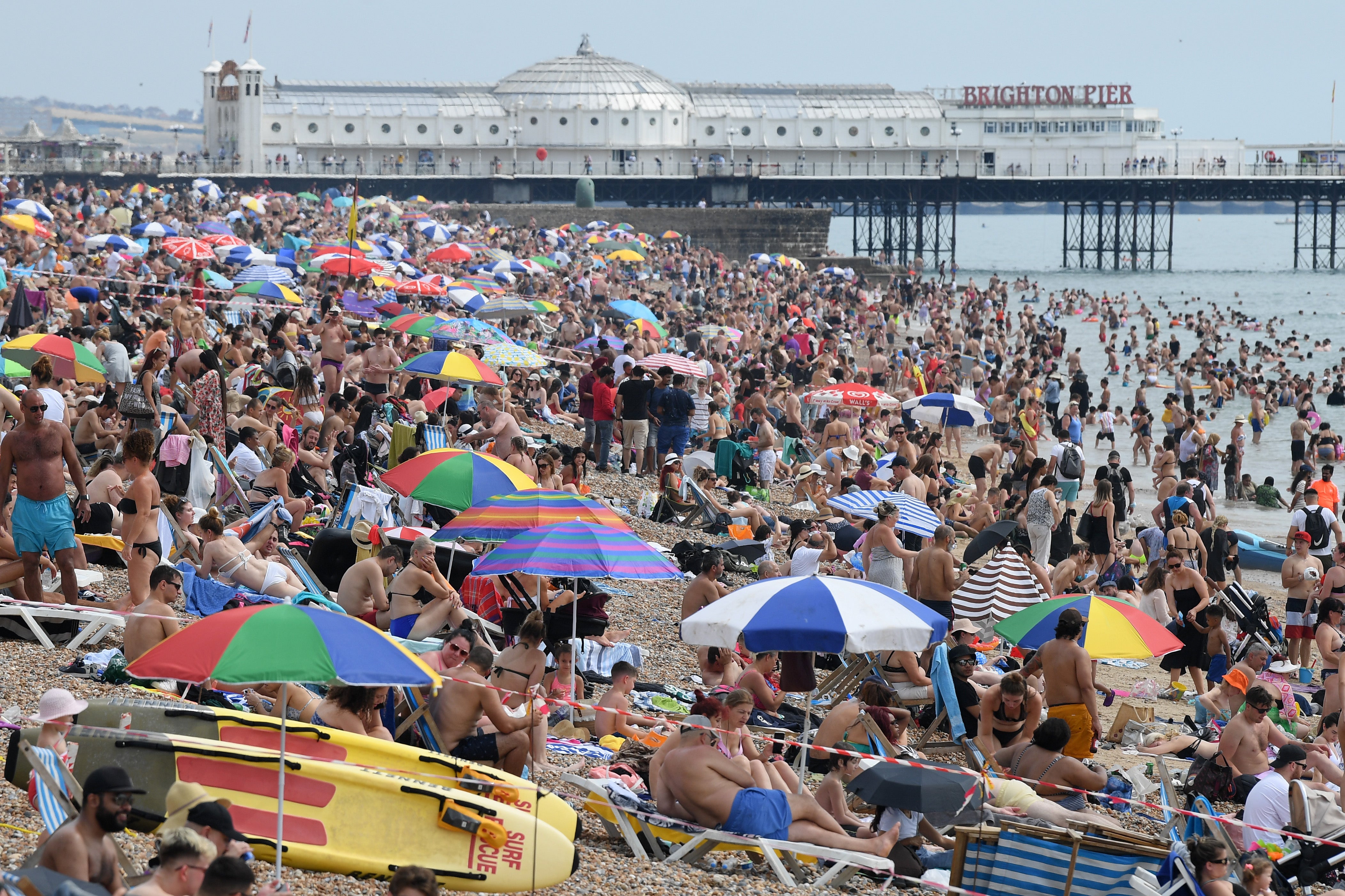 Parts of England will enjoy a mini-heatwave, with temperatures set to reach 21C