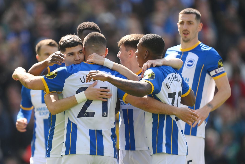 Brighton thrashed Wolves