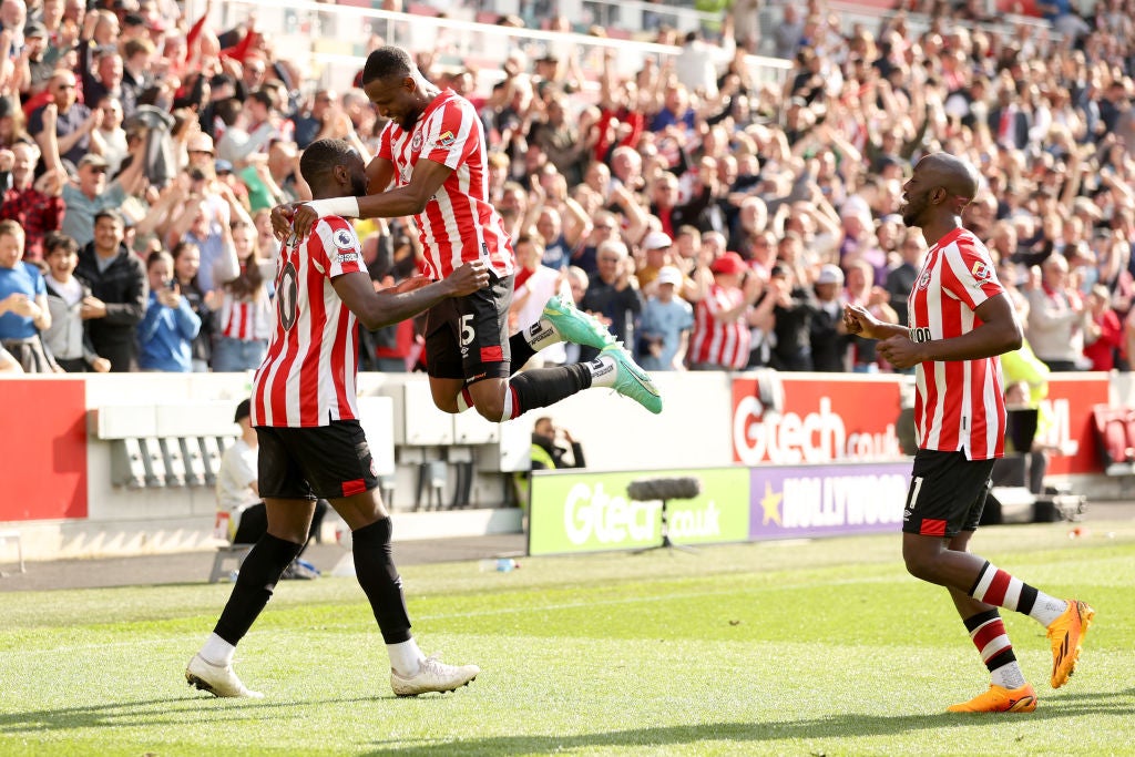 Josh Dasilva won the game for Brentford in stoppage time