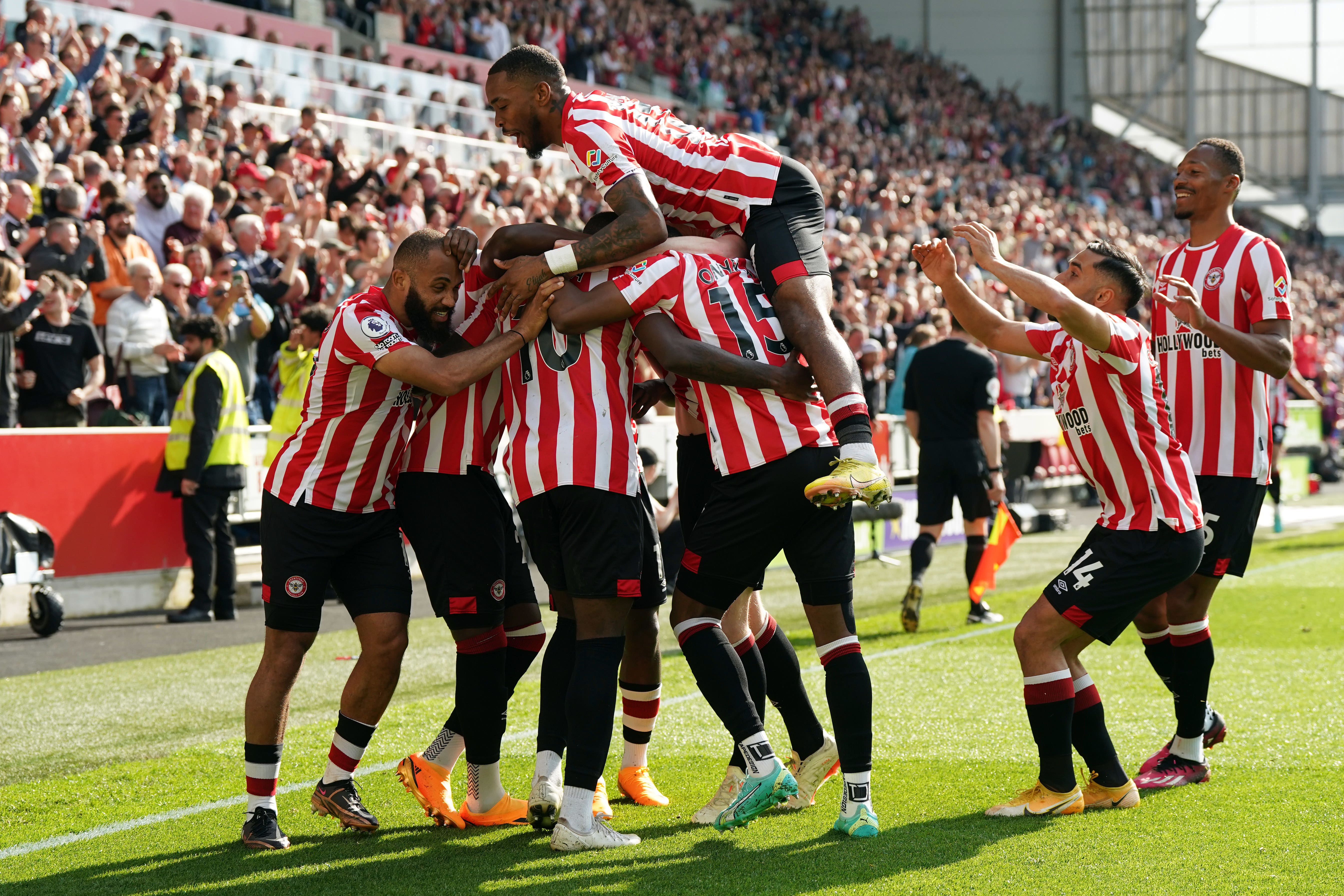 Josh Dasilva netted a late winner for Brentford (Nick Potts/PA)