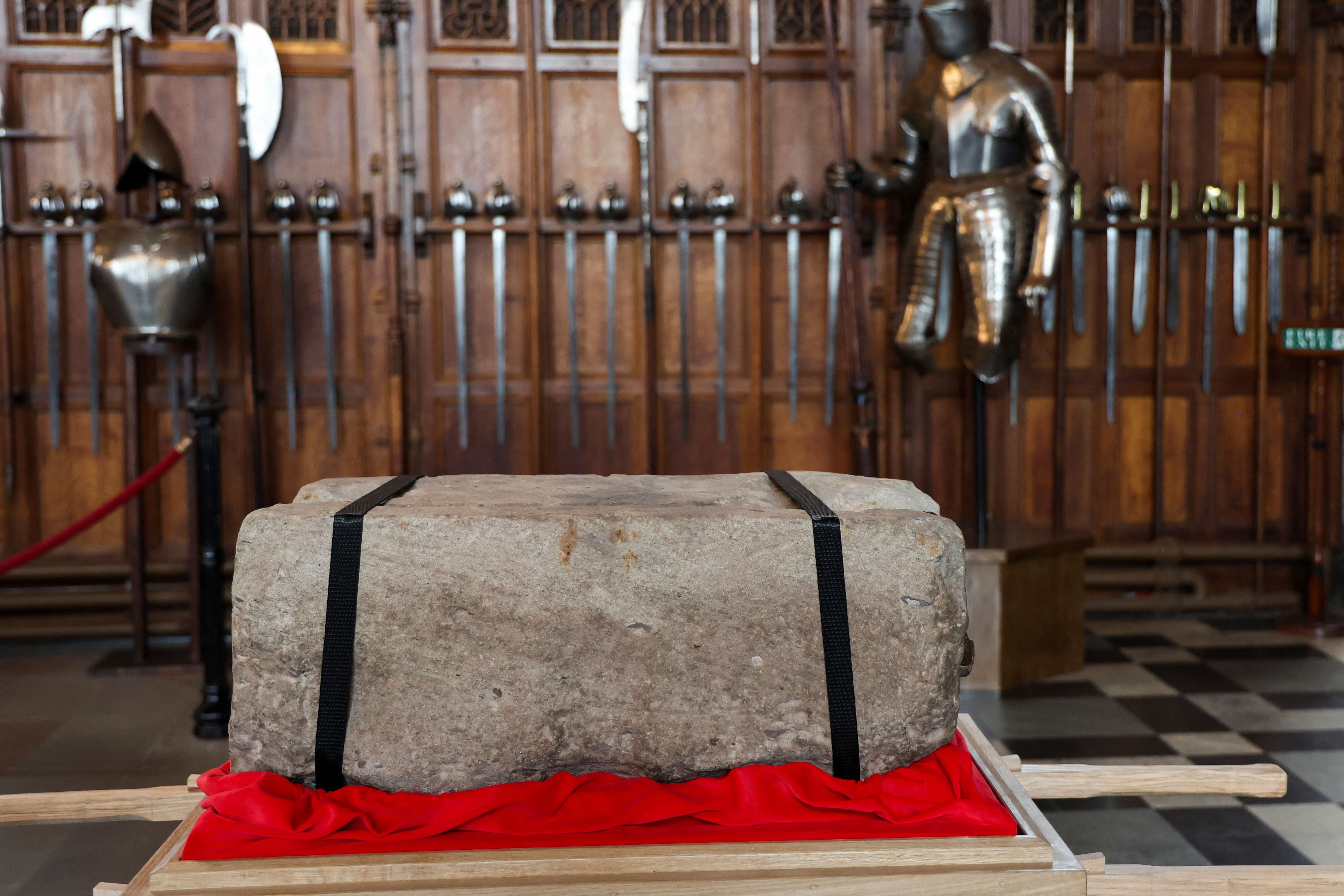 The Stone of Destiny (Russell Cheyne/PA)