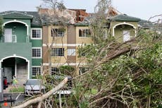 Tornado flips cars, damages homes in coastal Florida city
