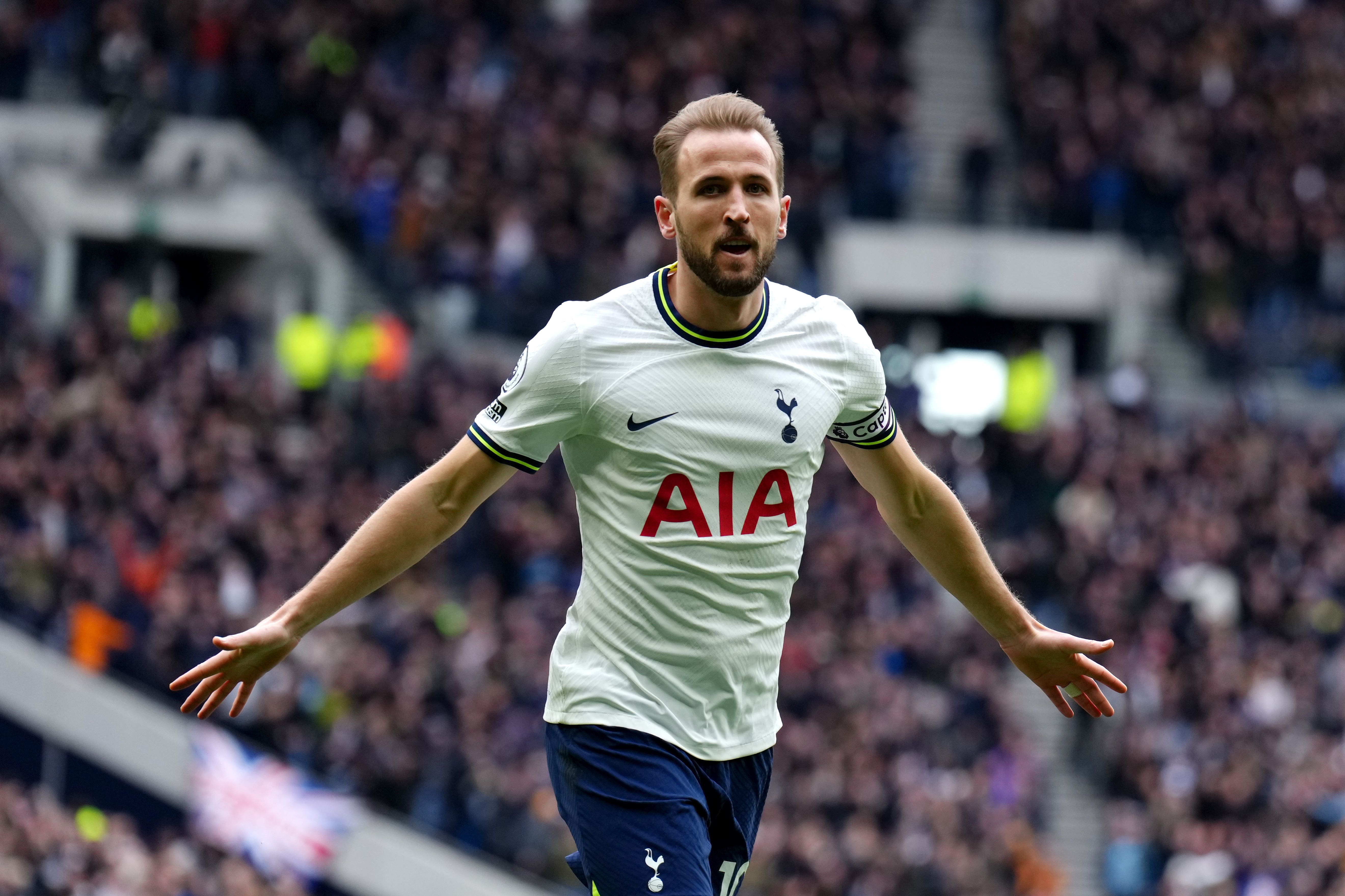 Harry Kane is a Premier League goalscoring great (PA)