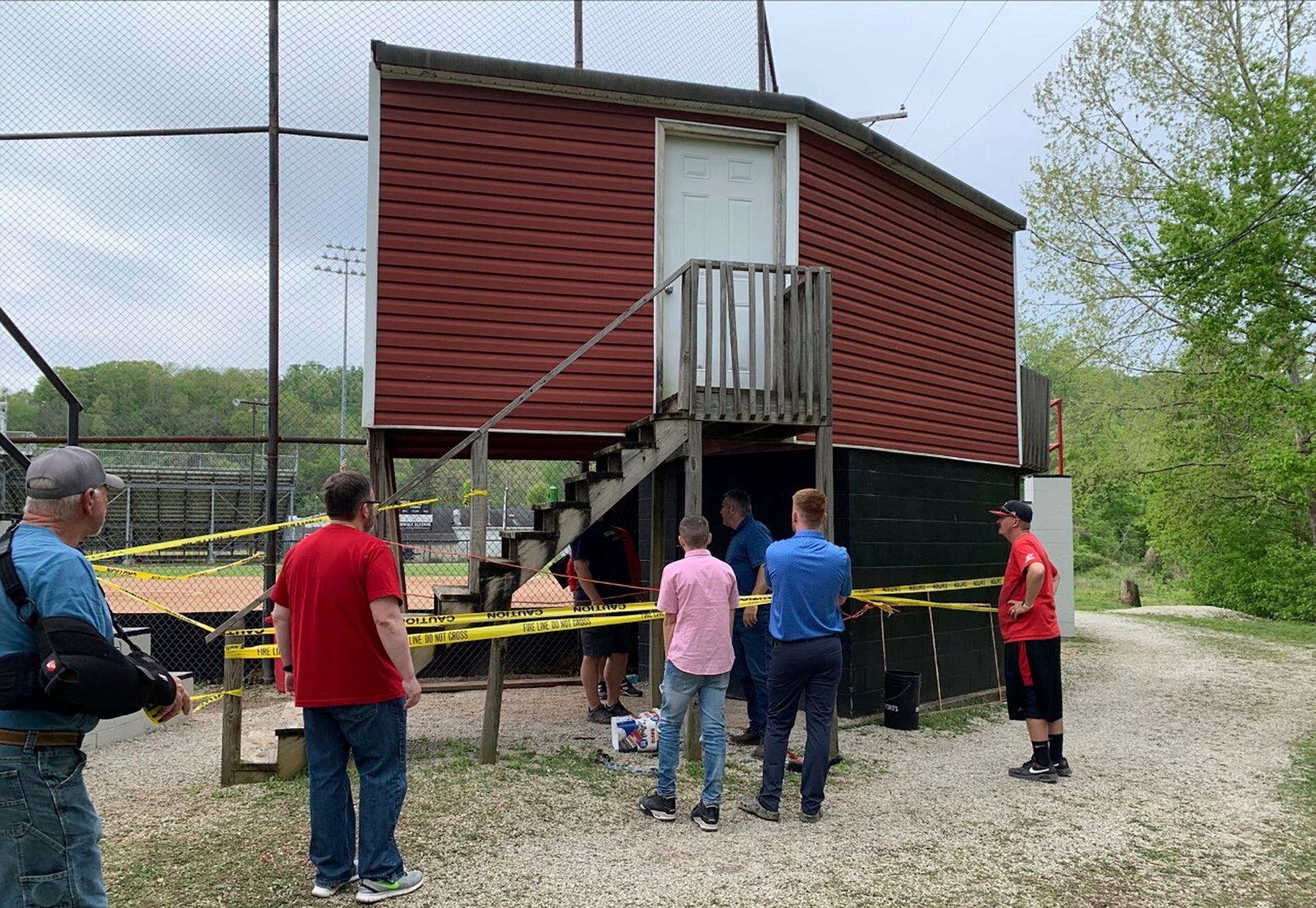 Press Box Collapse West Virginia