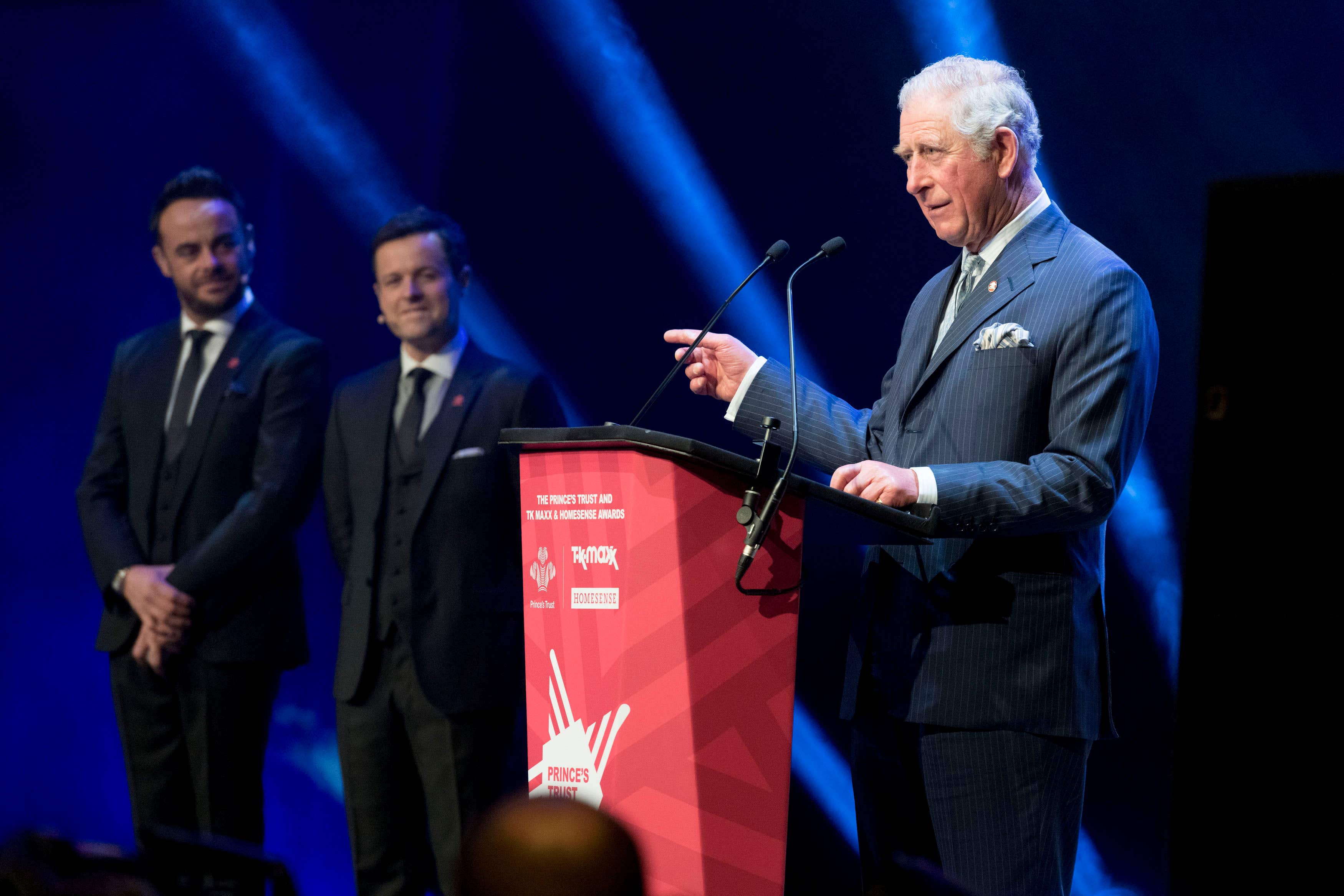 TV presenters Anthony McPartlin and Declan Donnelly will join young people who have been supported by the Prince’s Trust at the coronation this weekend (Geoff Pugh/The Daily Telegraph/PA)