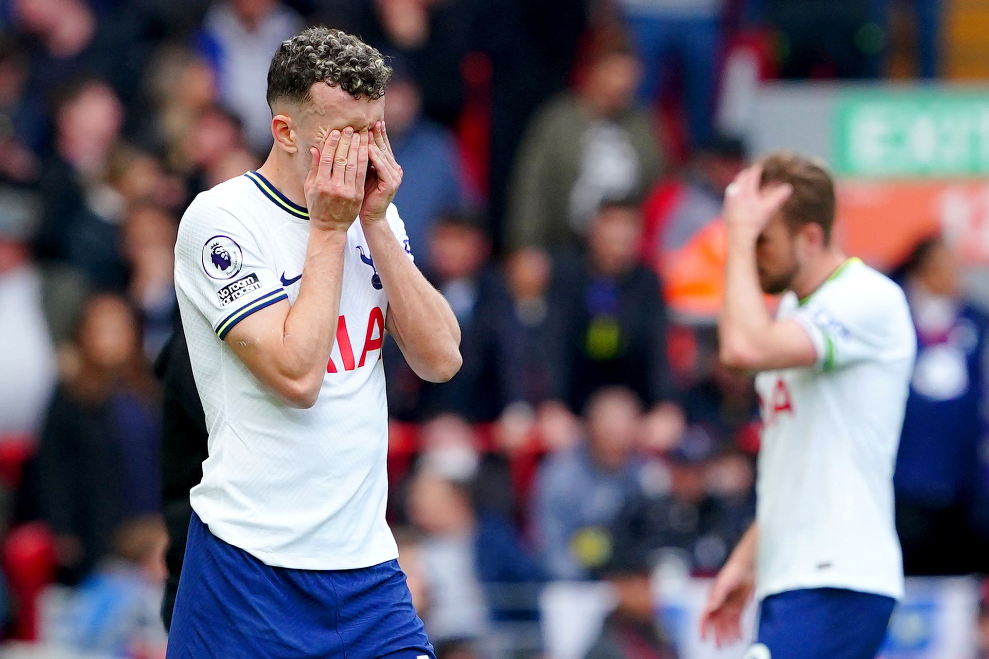 Tottenham have found themselves facing big deficits early on in games (Peter Byrne/PA)