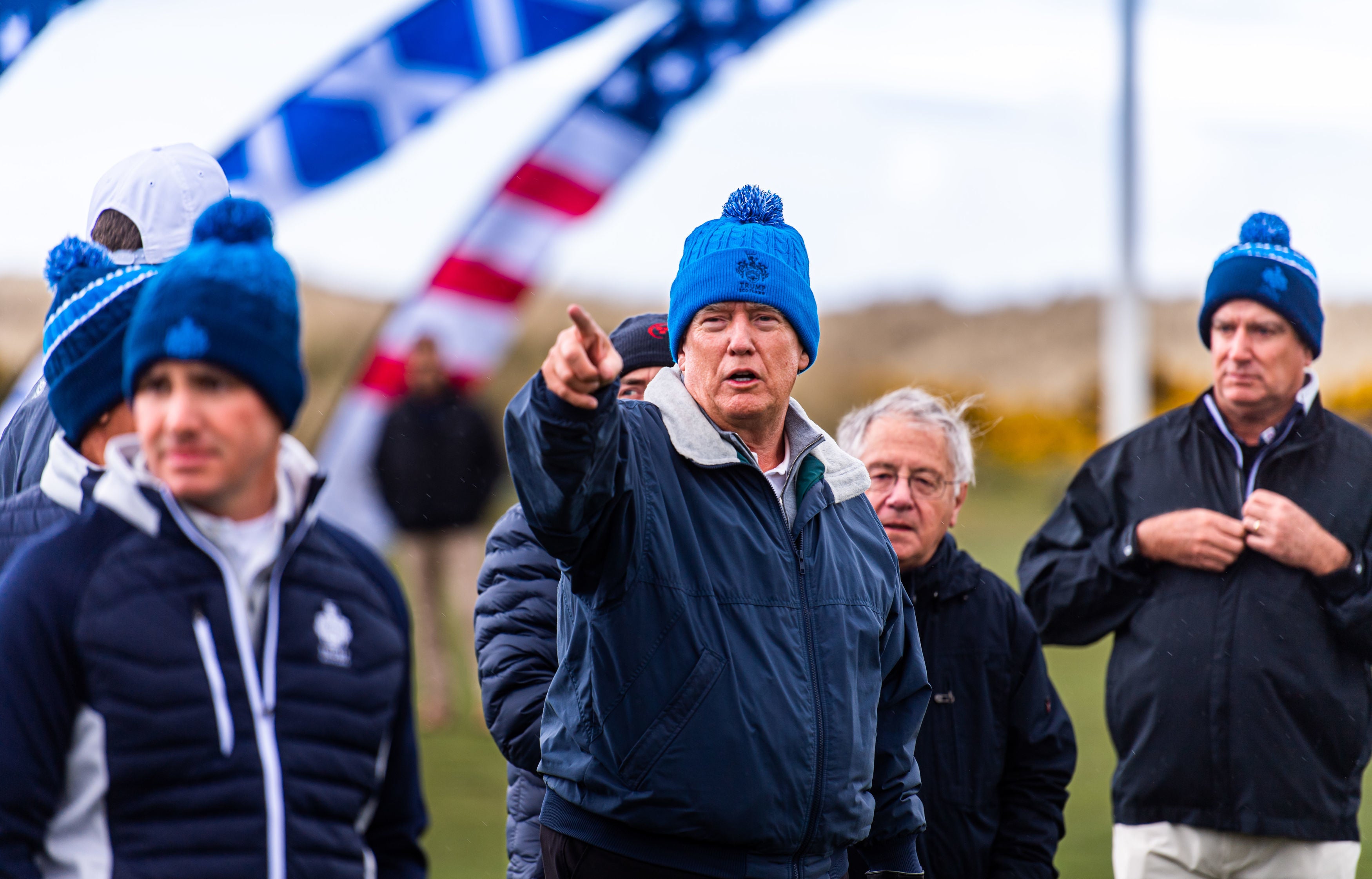 Donald Trump last visited Scotland in 2019