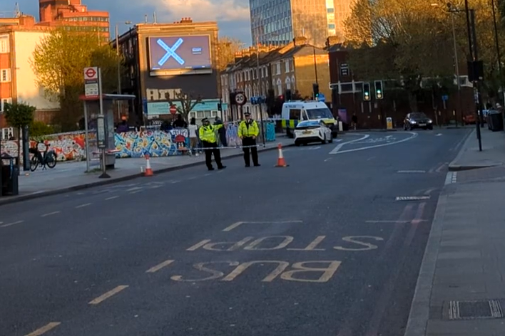 The woman died after she was stabbed in a street in Lambeth on bank holiday Monday