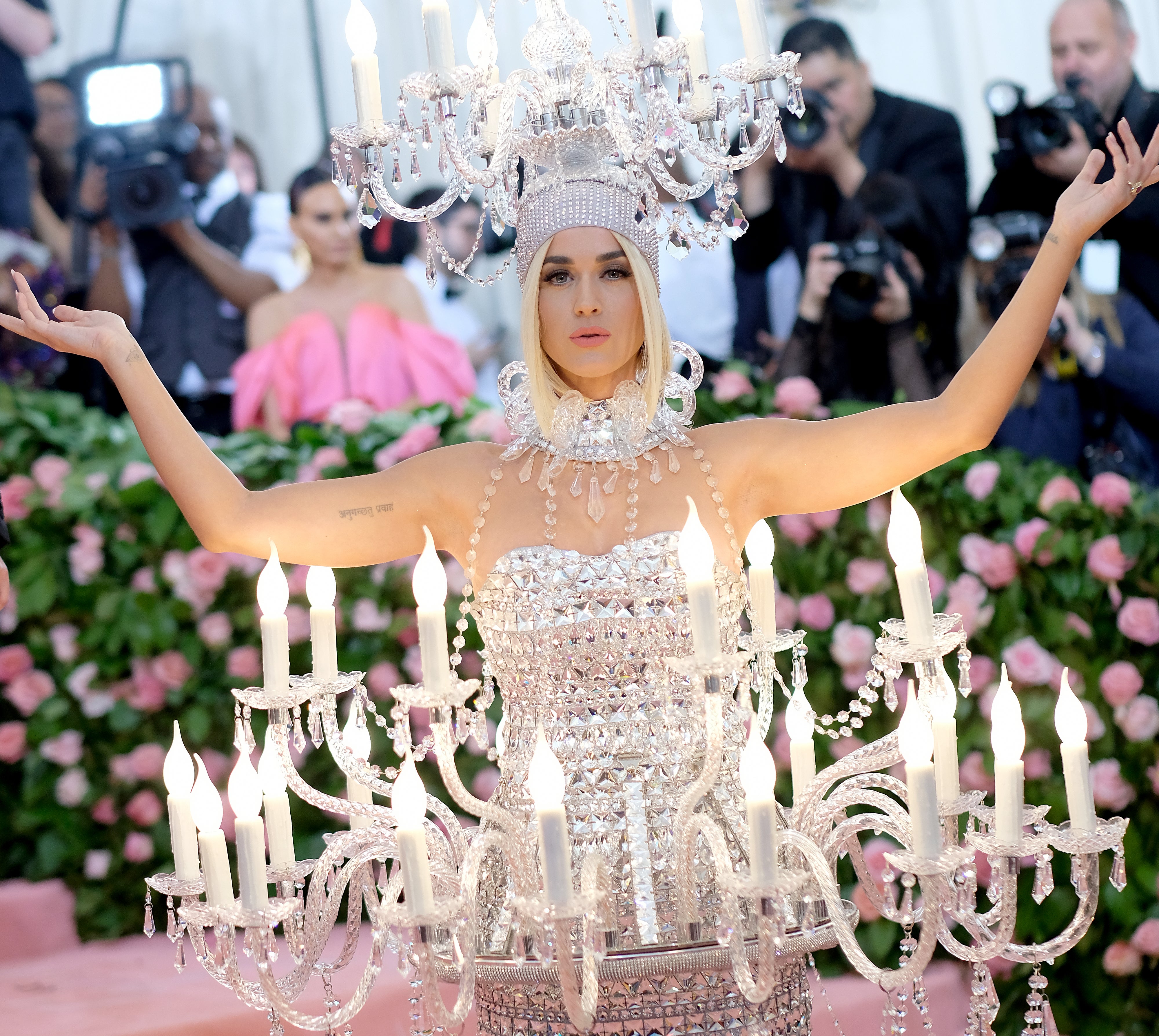 Katy Perry at the 2019 Met Gala, with the theme: ‘Camp: Notes on Fashion'