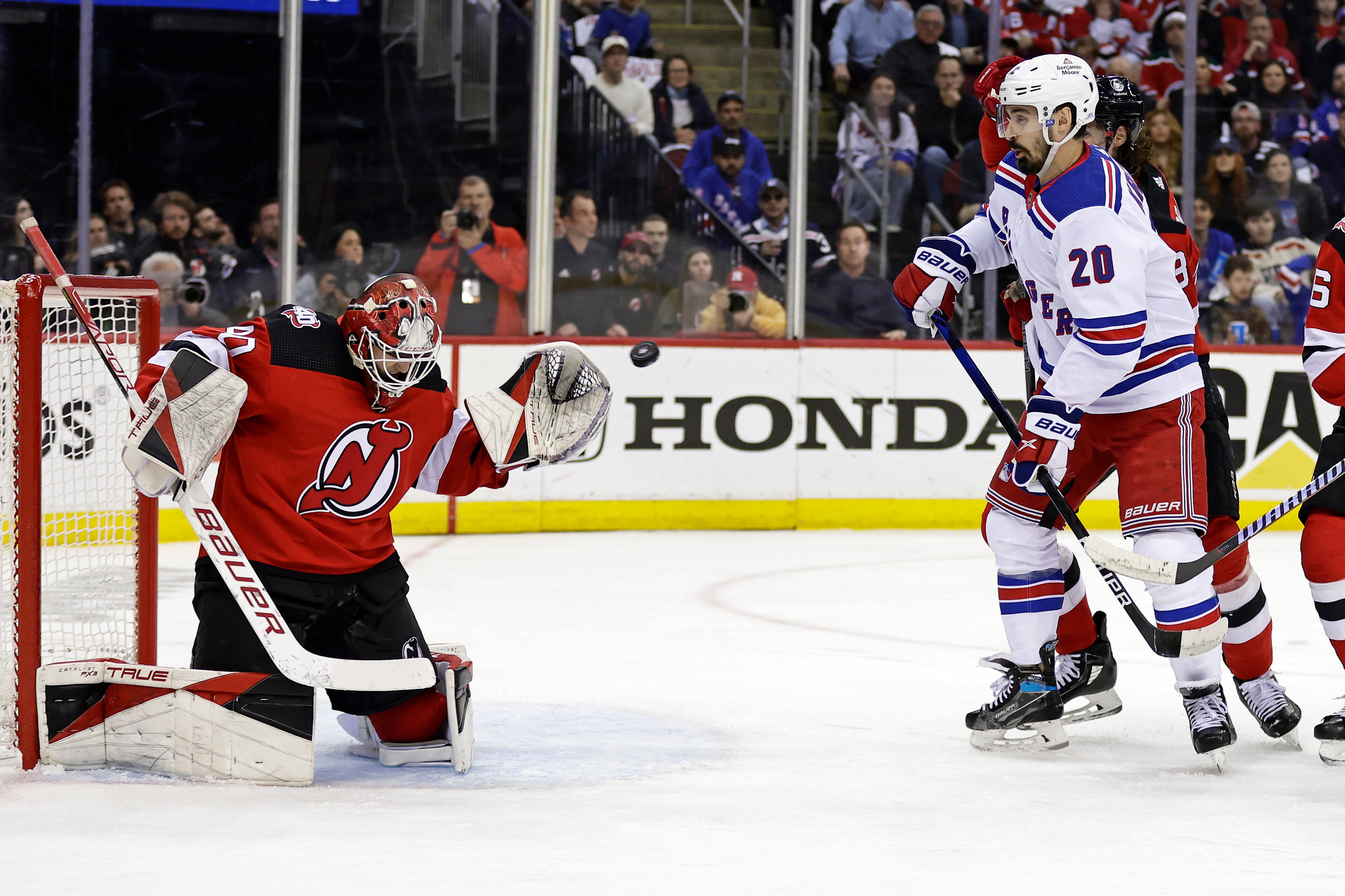 Rangers Devils Hockey