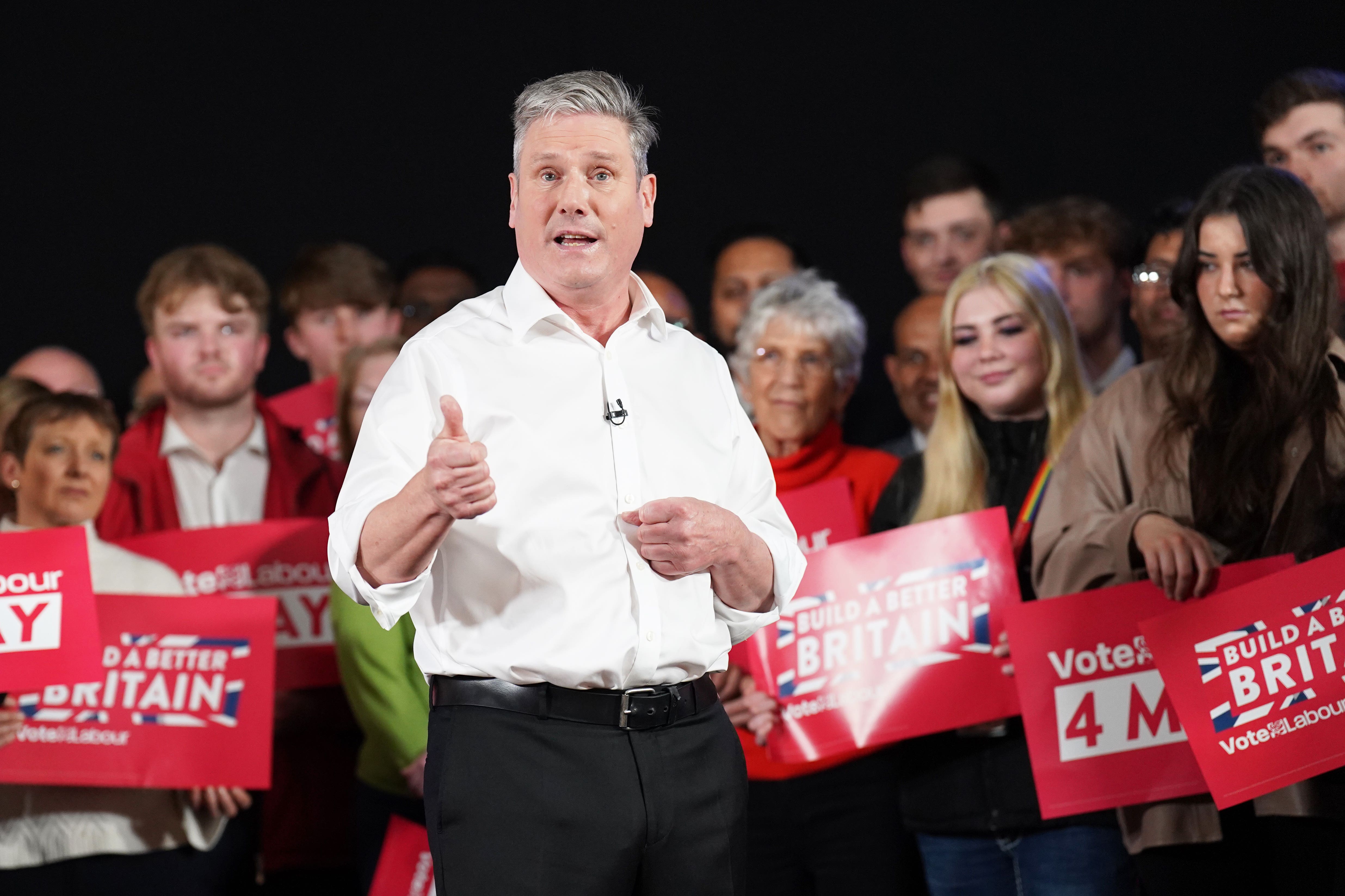 Labour leader Sir Keir Starmer (Stefan Rousseau/PA)