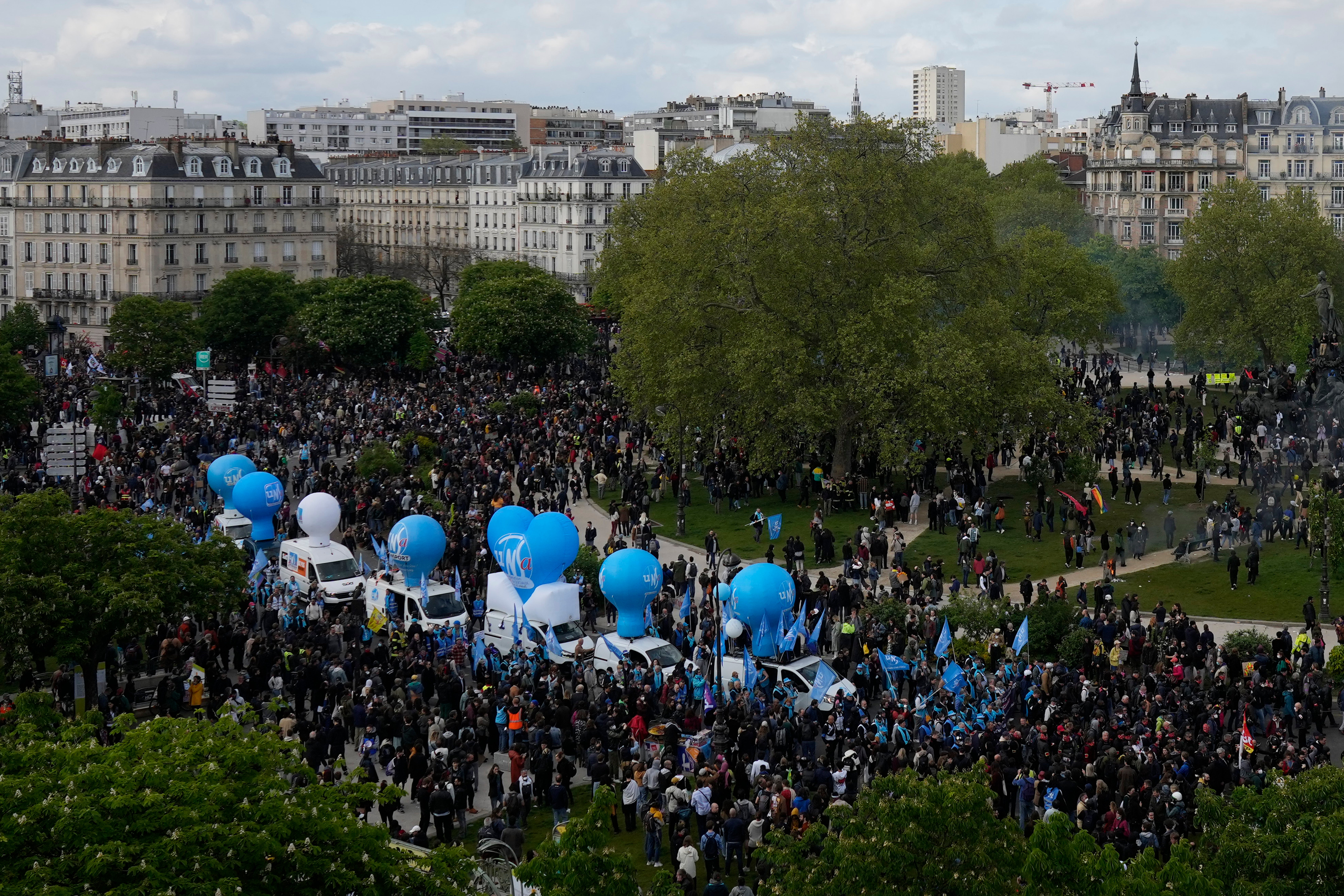 France May Day Labor