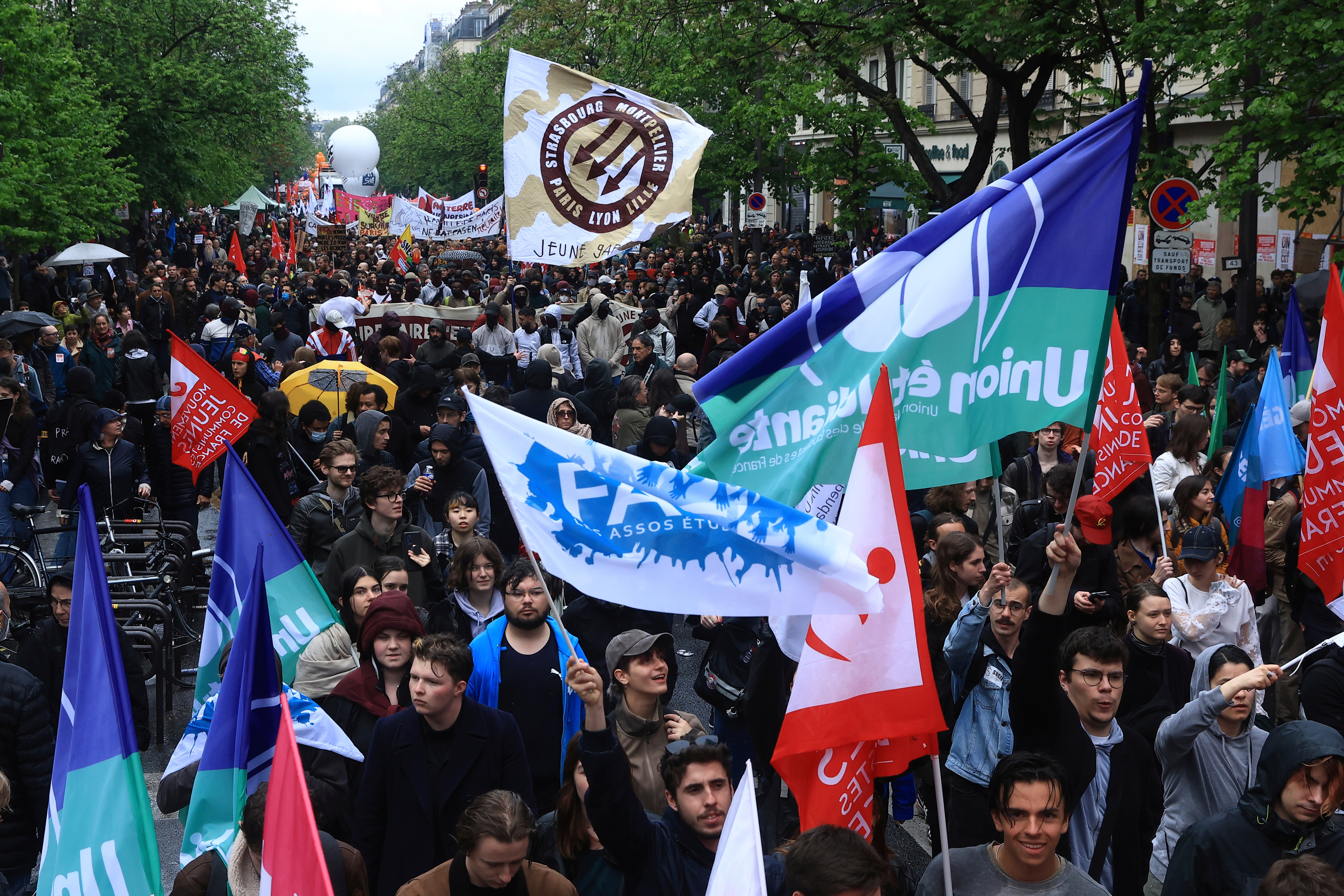 France May Day Labor