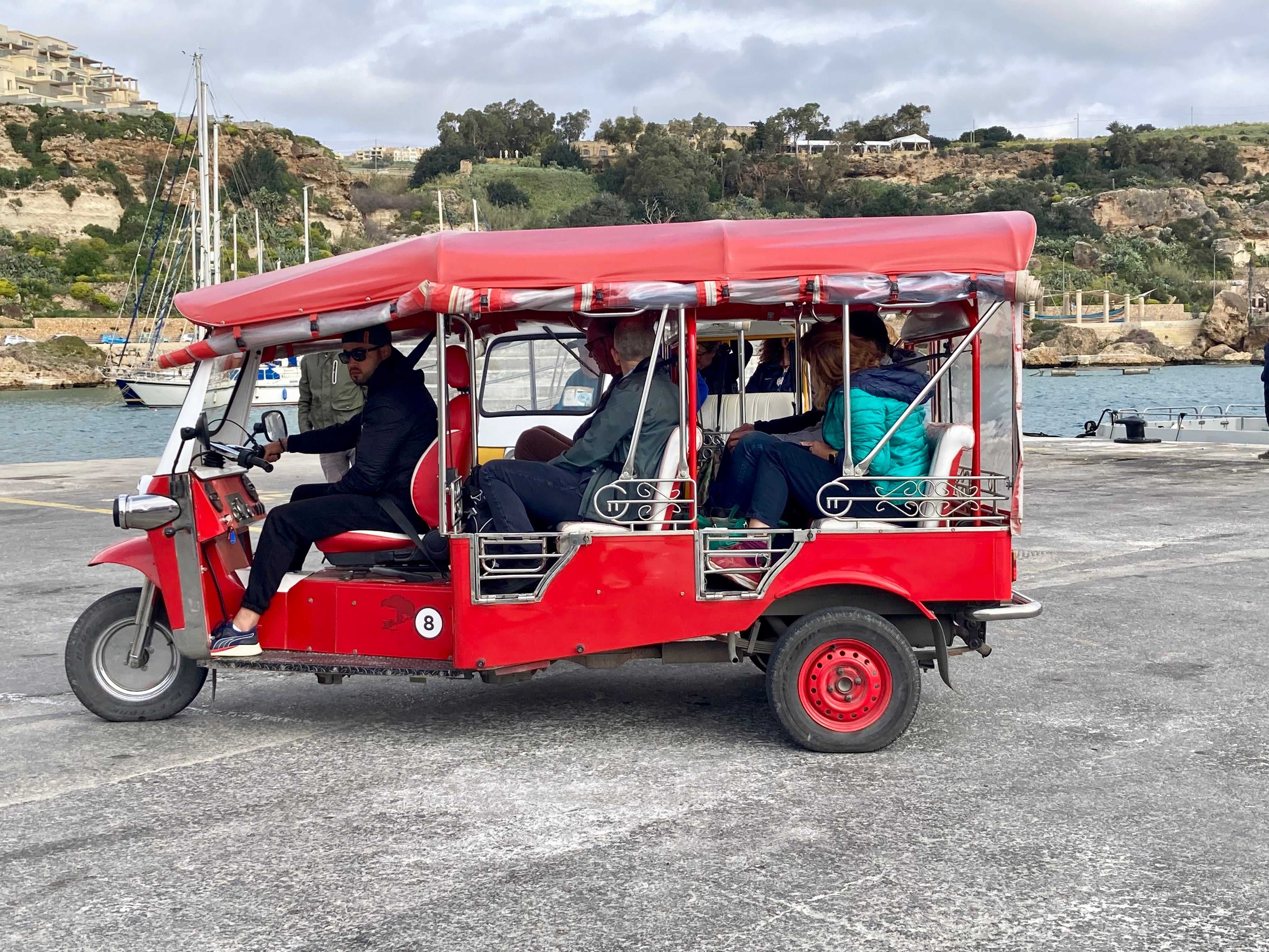 Gozo has electric tuk-tuks