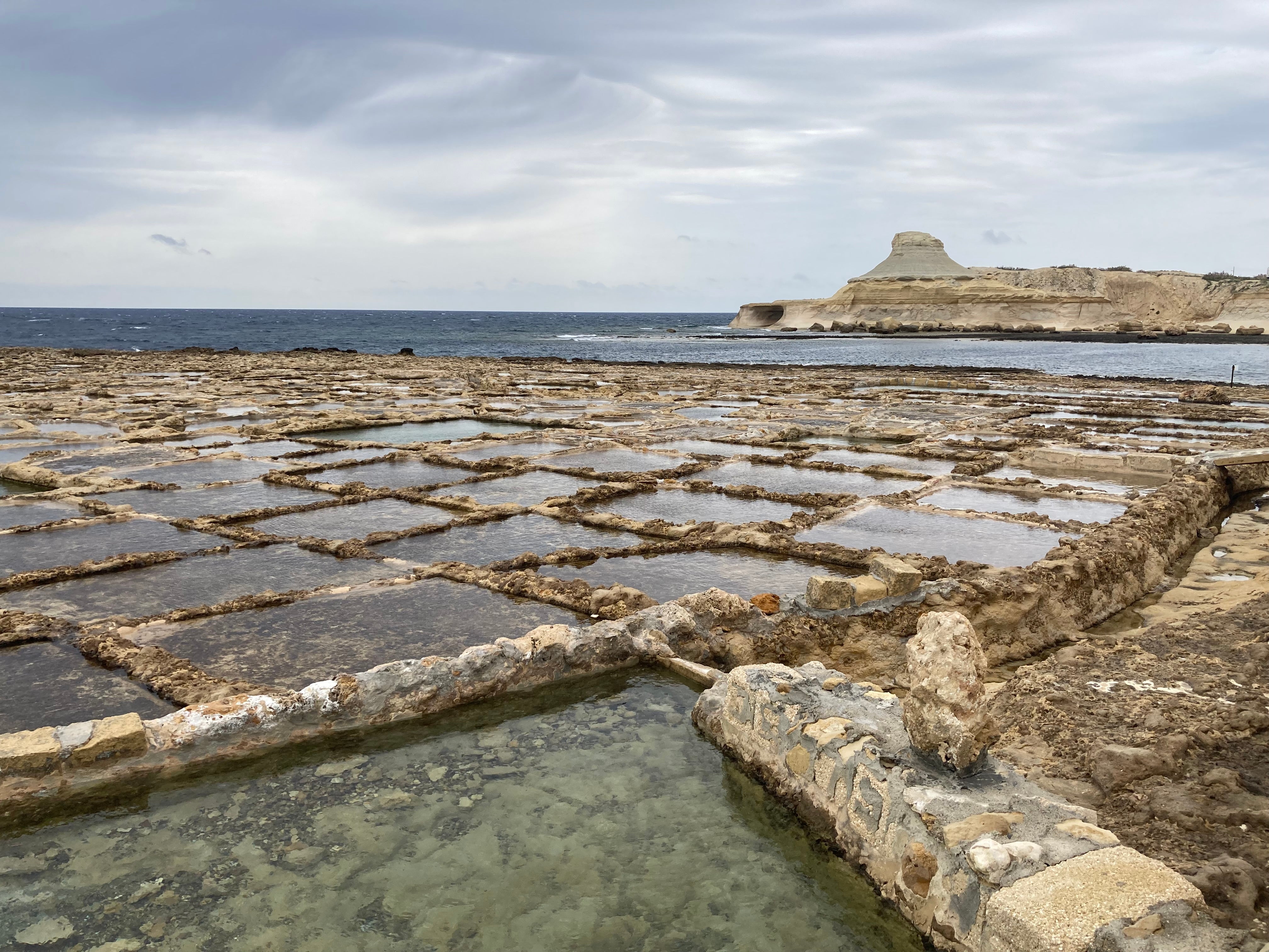 Gozo’s traditional salt pans