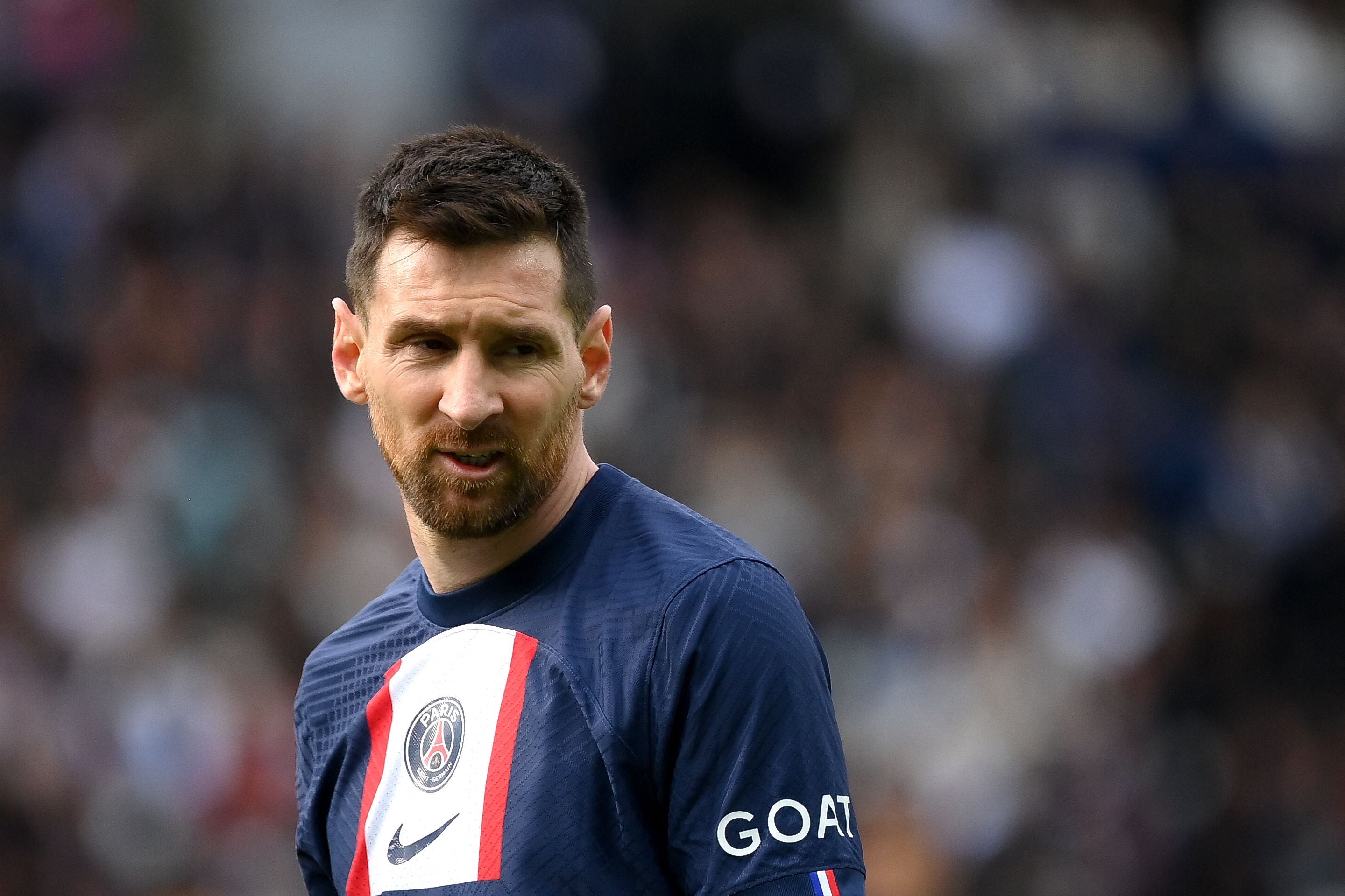 Lionel Messi has been suspended by Paris Saint-Germain