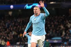 Erling Haaland can get even better, warns Manchester City boss Pep Guardiola