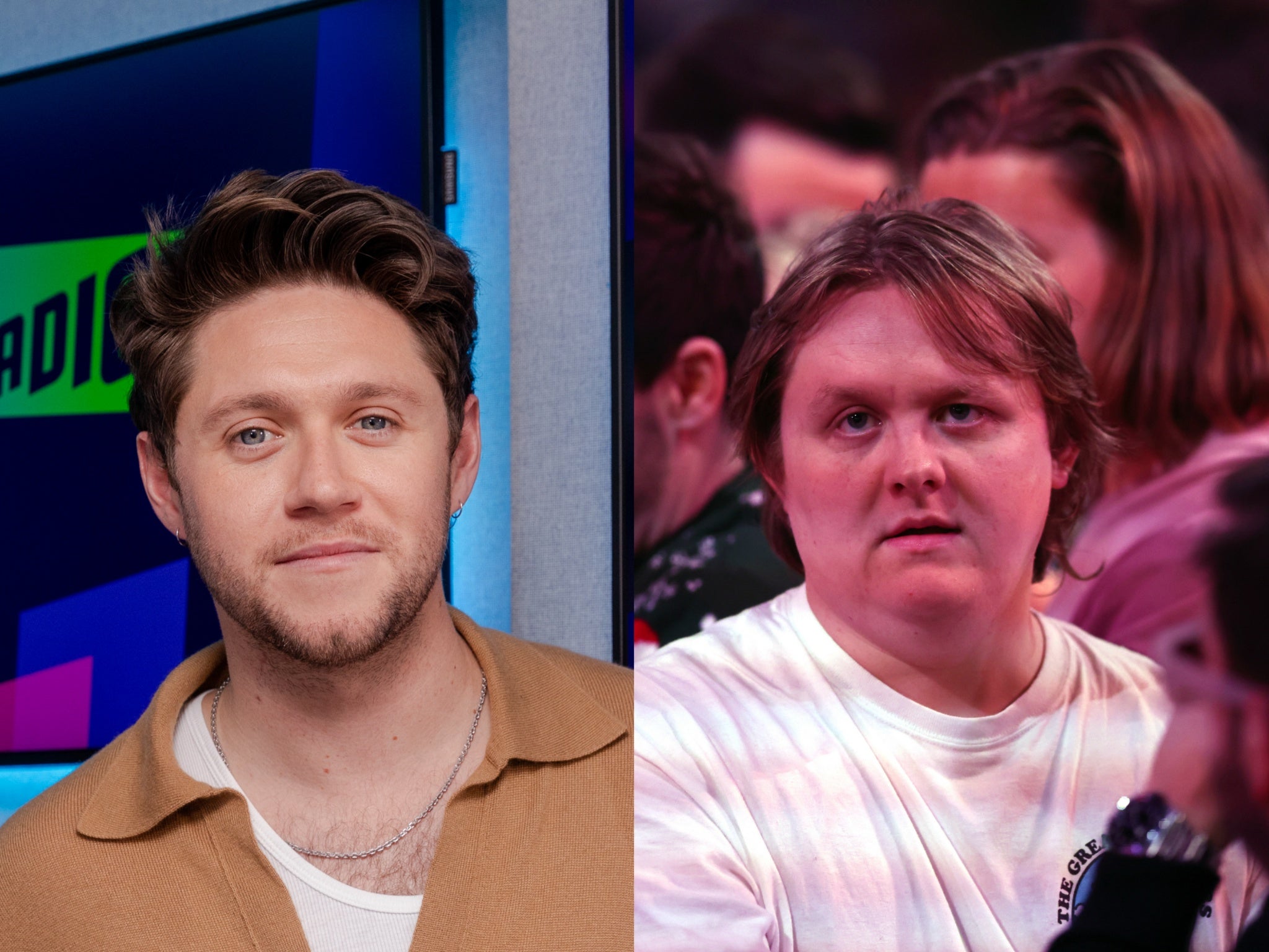 Niall Horan and Lewis Capaldi