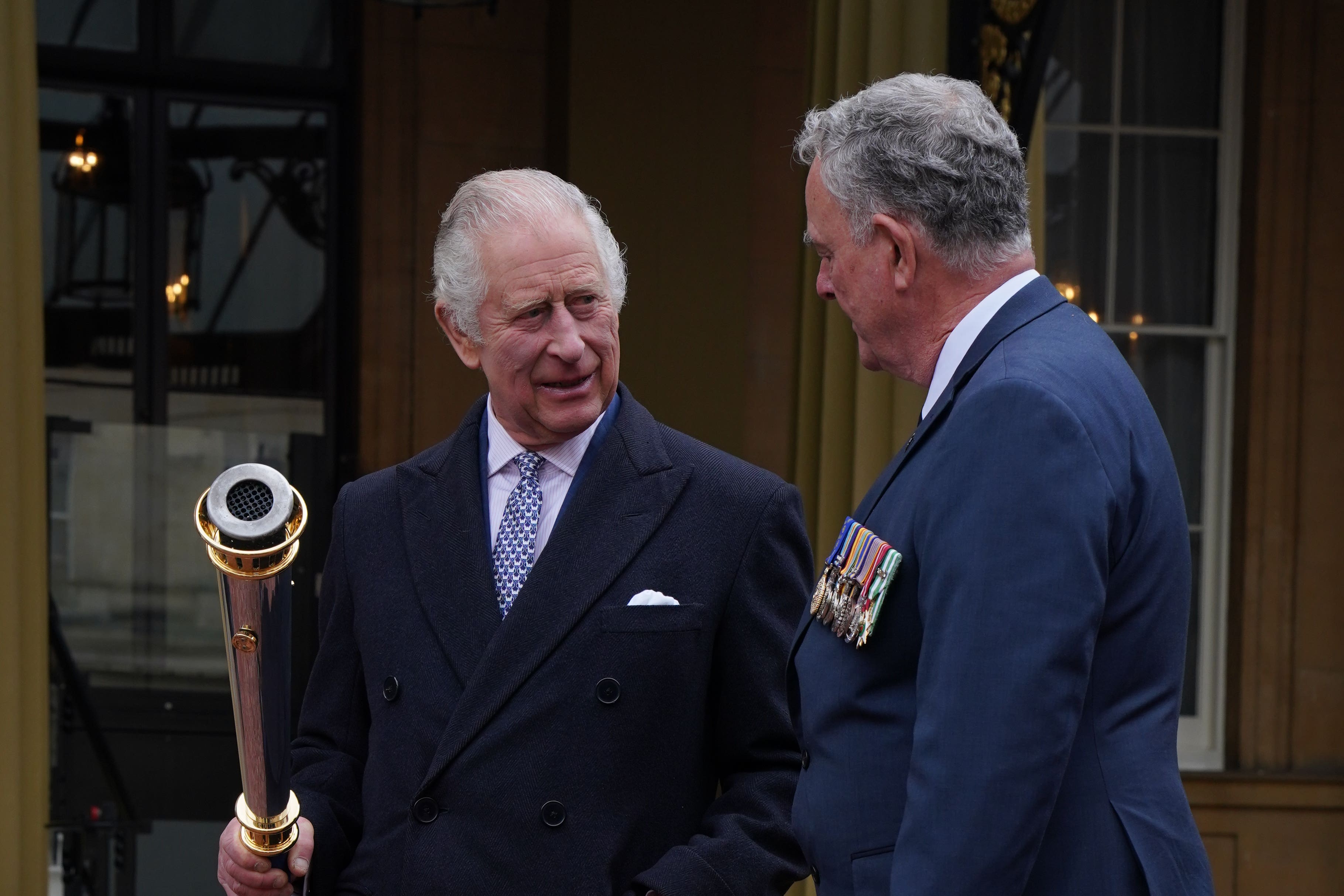 The King (Gareth Fuller/PA)