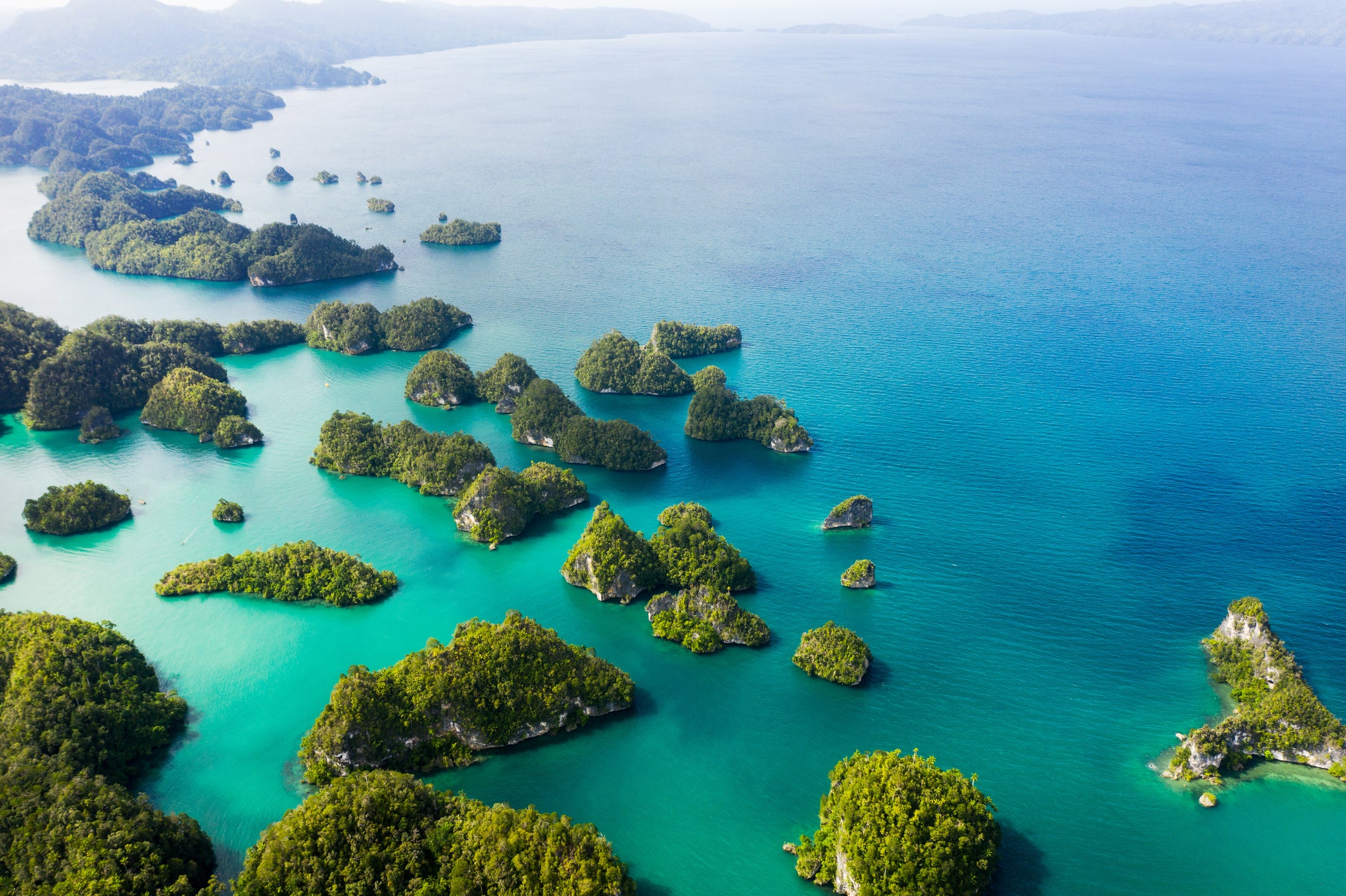 There are thousands and thousands of Indonesian islands