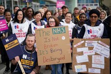 Strikes making it difficult to tackle backlog of appointments, says NHS chief