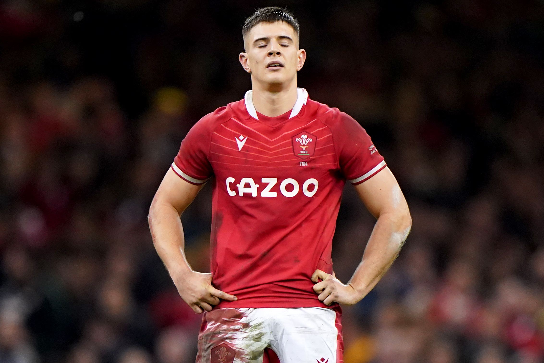 Joe Hawkins has been left out of Wales’ preliminary World Cup training squad after sealing a move to Exeter (Joe Giddens/PA)