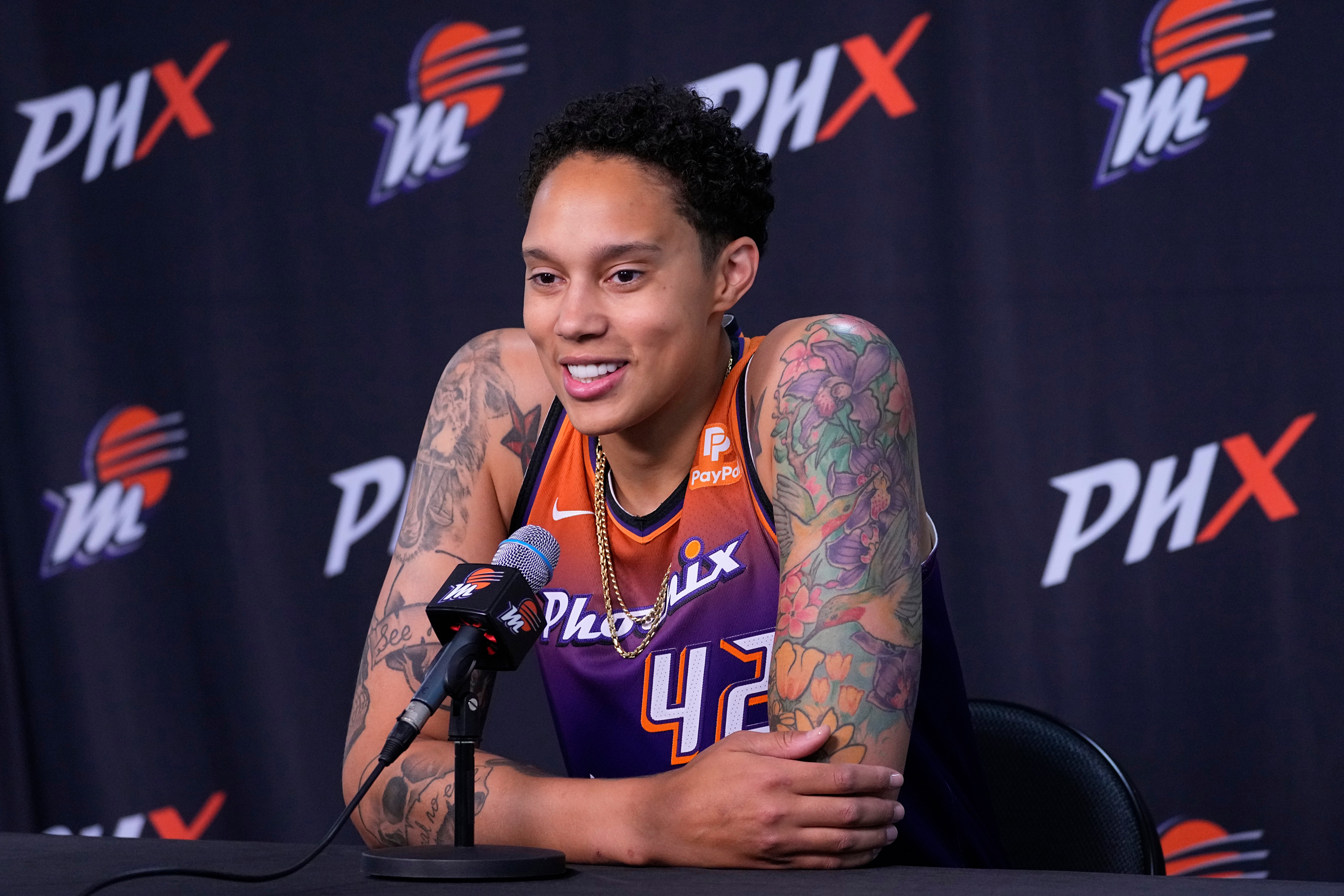 Mercury Griner Return Basketball