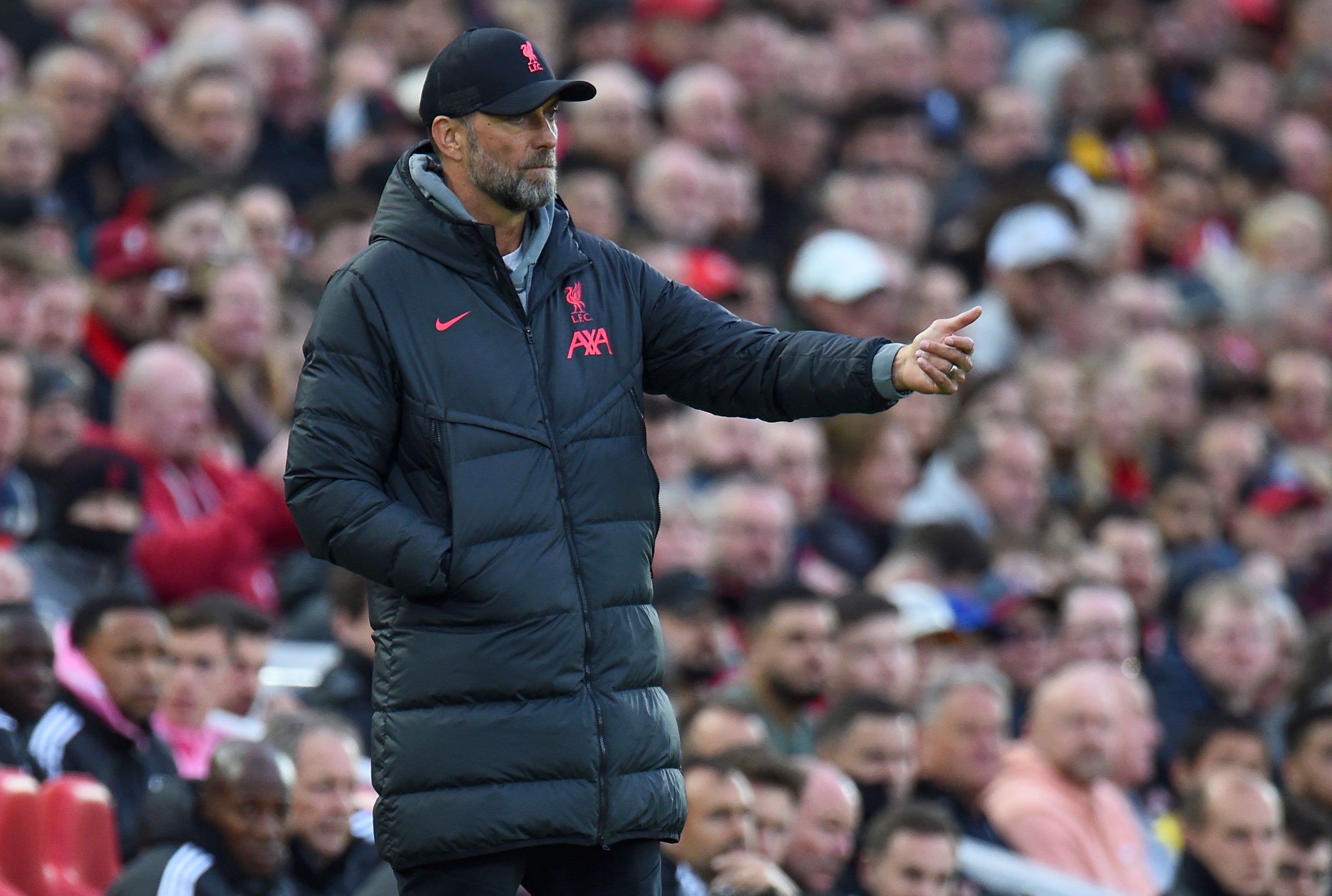 Jurgen Klopp was on his best behaviour on the touchline