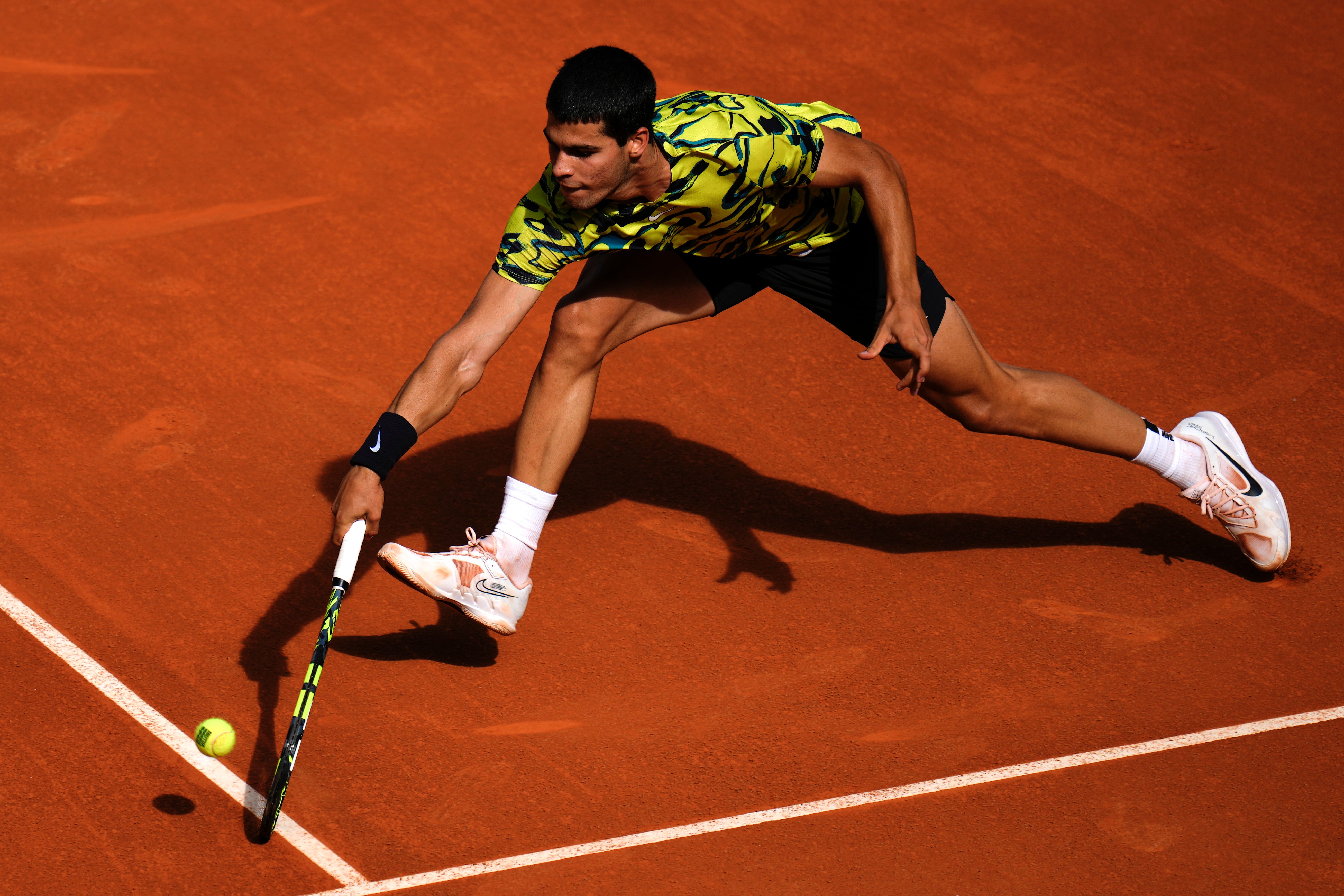 Carlos Alcaraz is on course to defend his Madrid Open title (AP Photo/Manu Fernandez/PA)