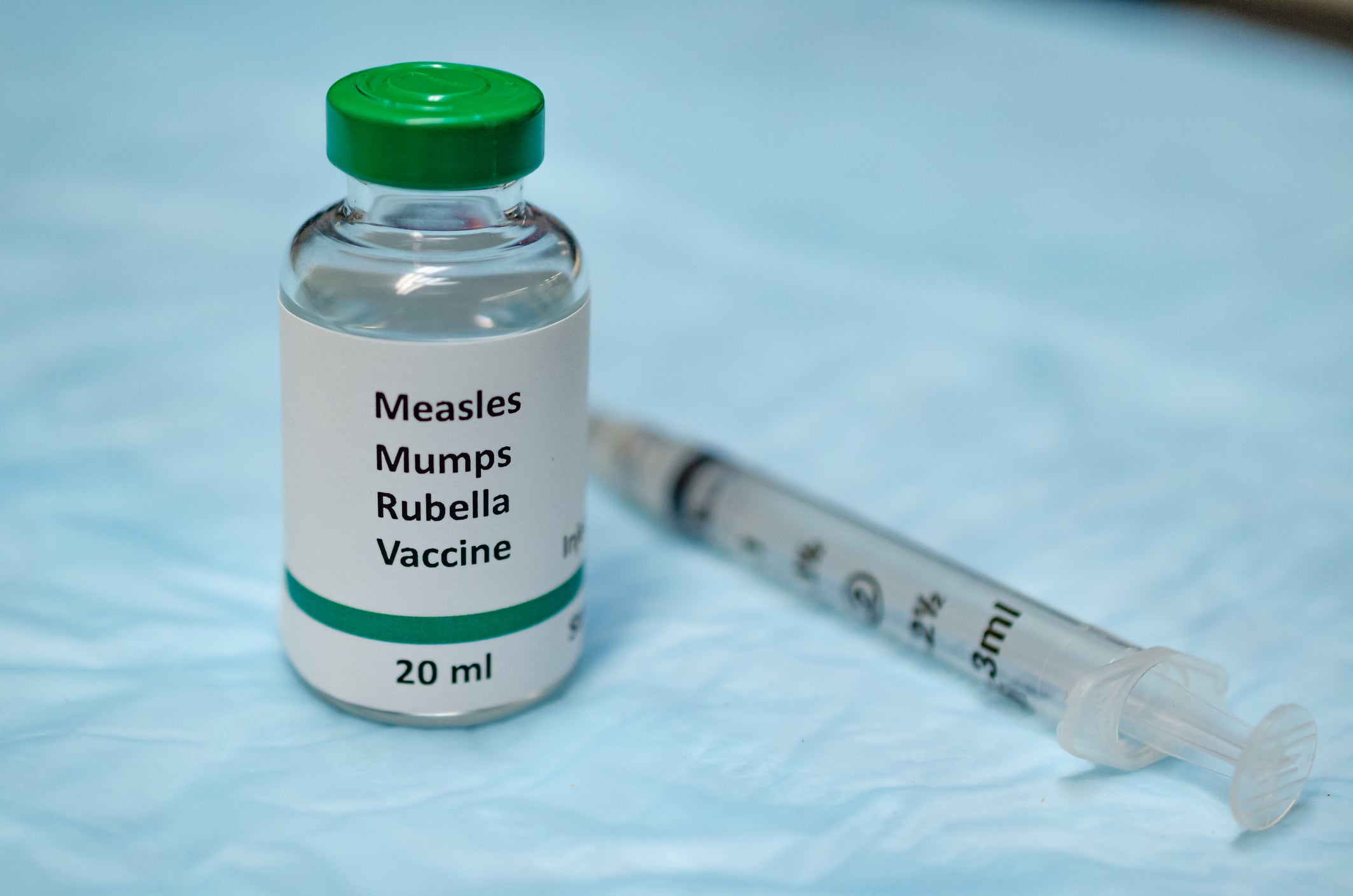 Measles vaccine coverage in the UK is at its lowest level in a decade