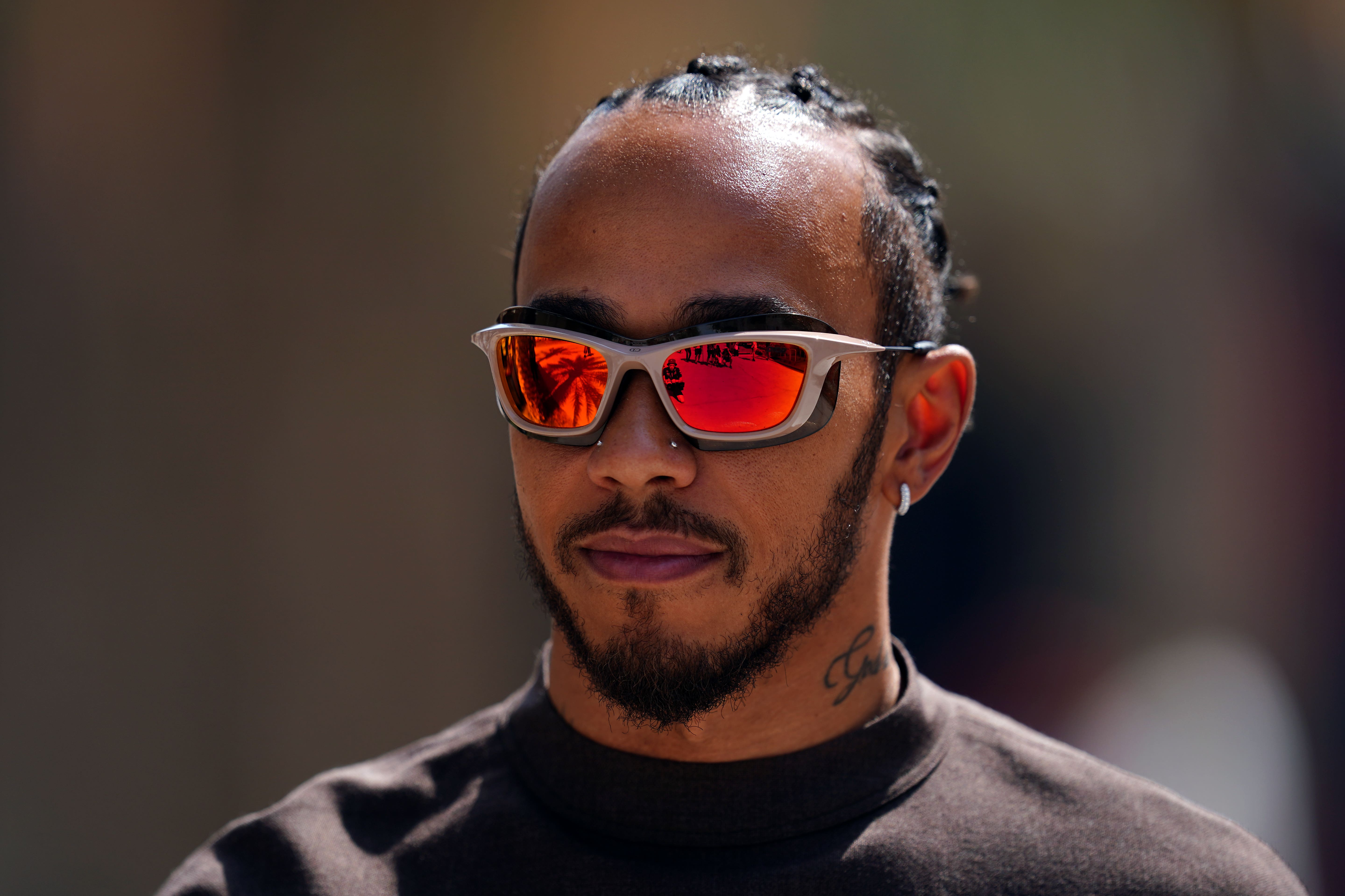 Lewis Hamilton is happy to be in Miami (David Davies/PA)