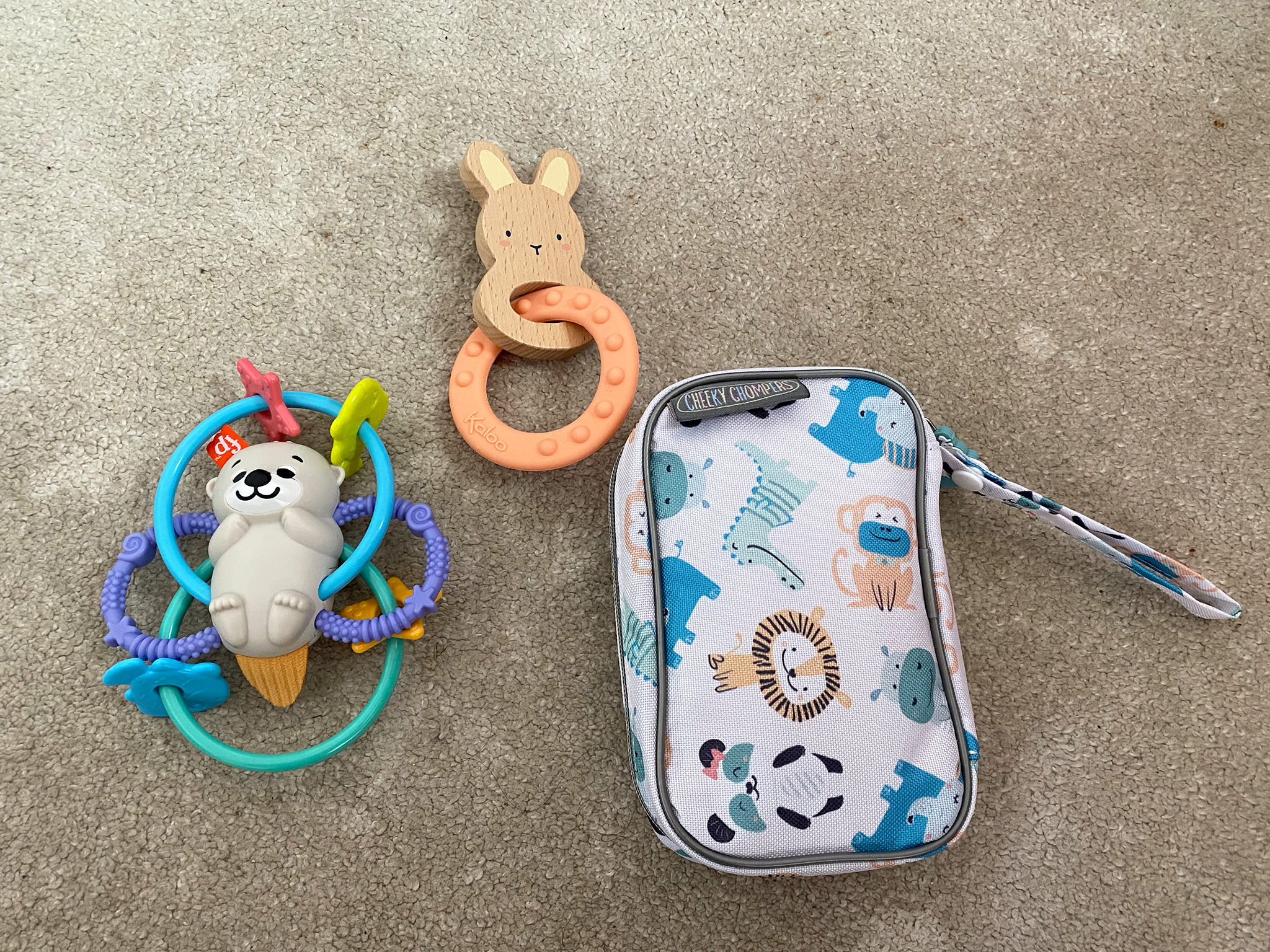 A selection of the best teething toys we tested for this review