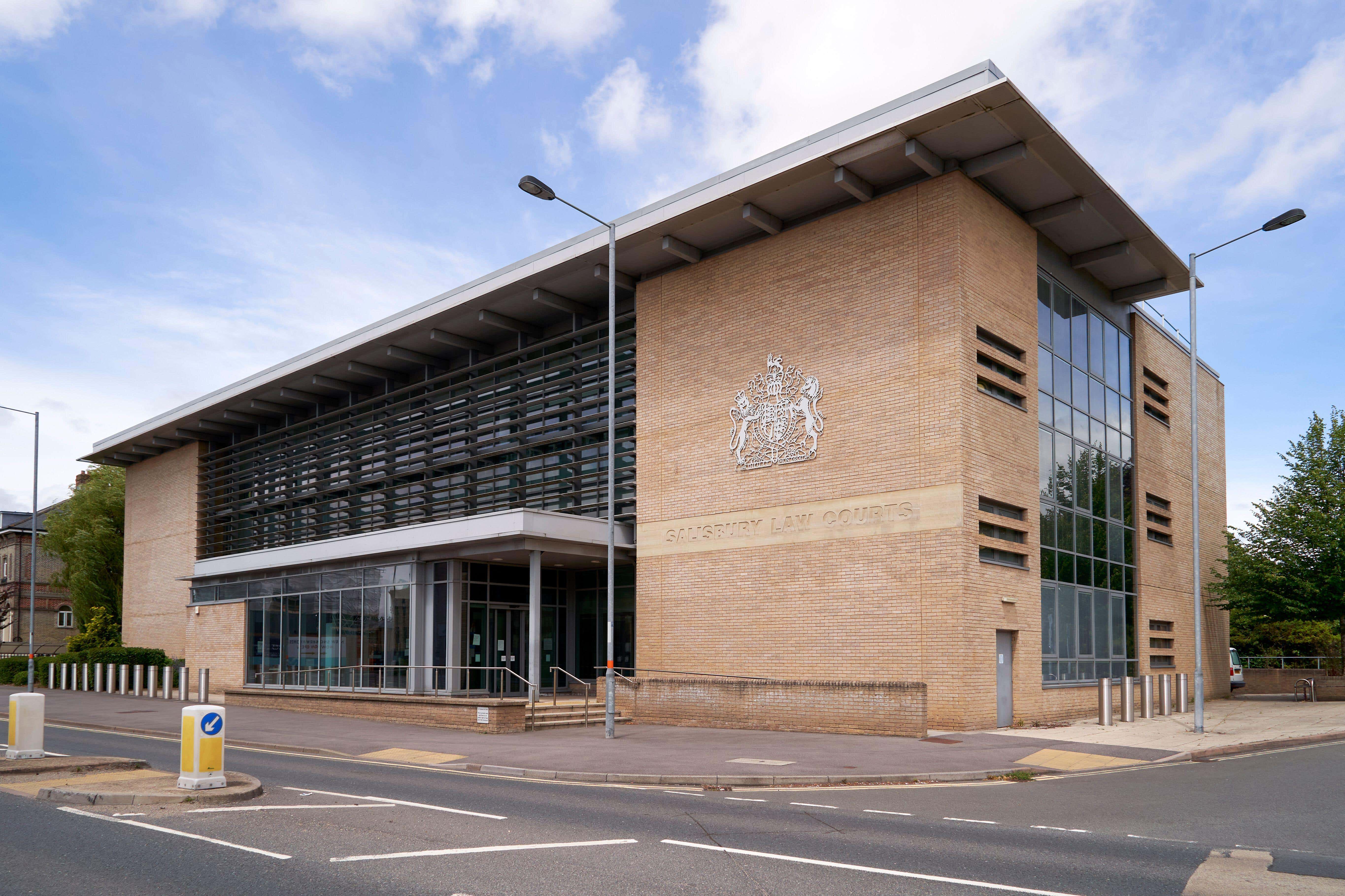 Samuel Warnock appeared via videolink at Salisbury Law Courts (Alamy/PA)