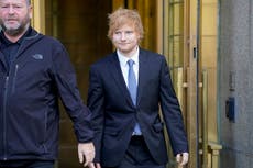 Ed Sheeran wins copyright lawsuit over Marvin Gaye song